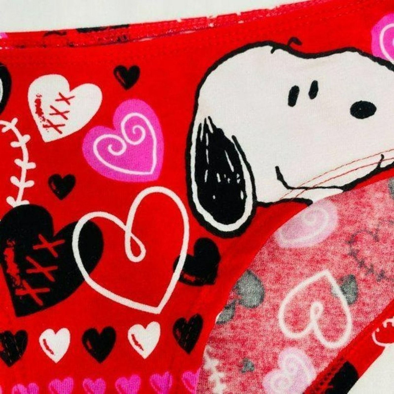 Peanuts Briefly Stated Peanuts Snoopy Valentine Hipster Size XSmall Size ONE SIZE - 3 Thumbnail