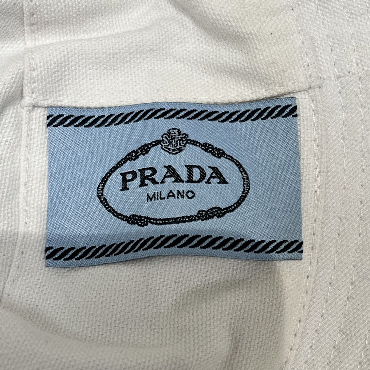 Prada Prada Bucket Hat Silver Size ONE SIZE - 6 Thumbnail