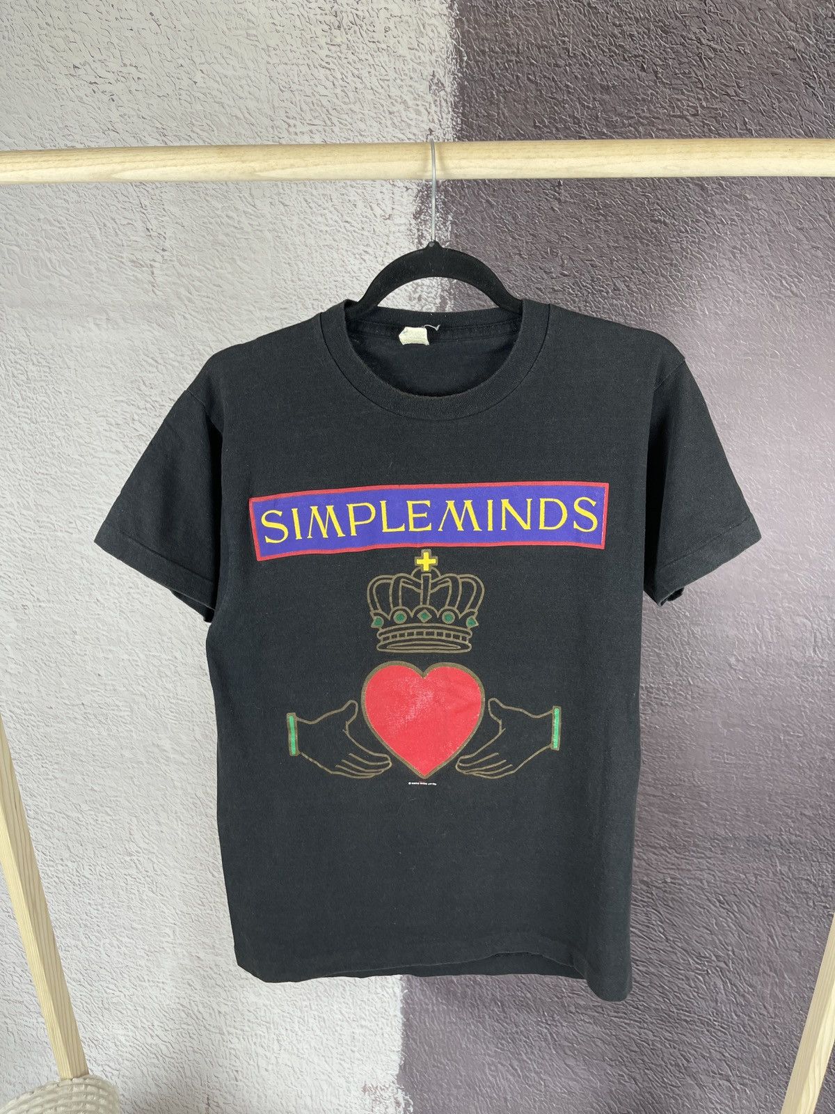 Band Tees Simple Minds vintage 1989 European tour Screen Stars tee Size US L / EU 52-54 / 3 - 1 Thumbnail