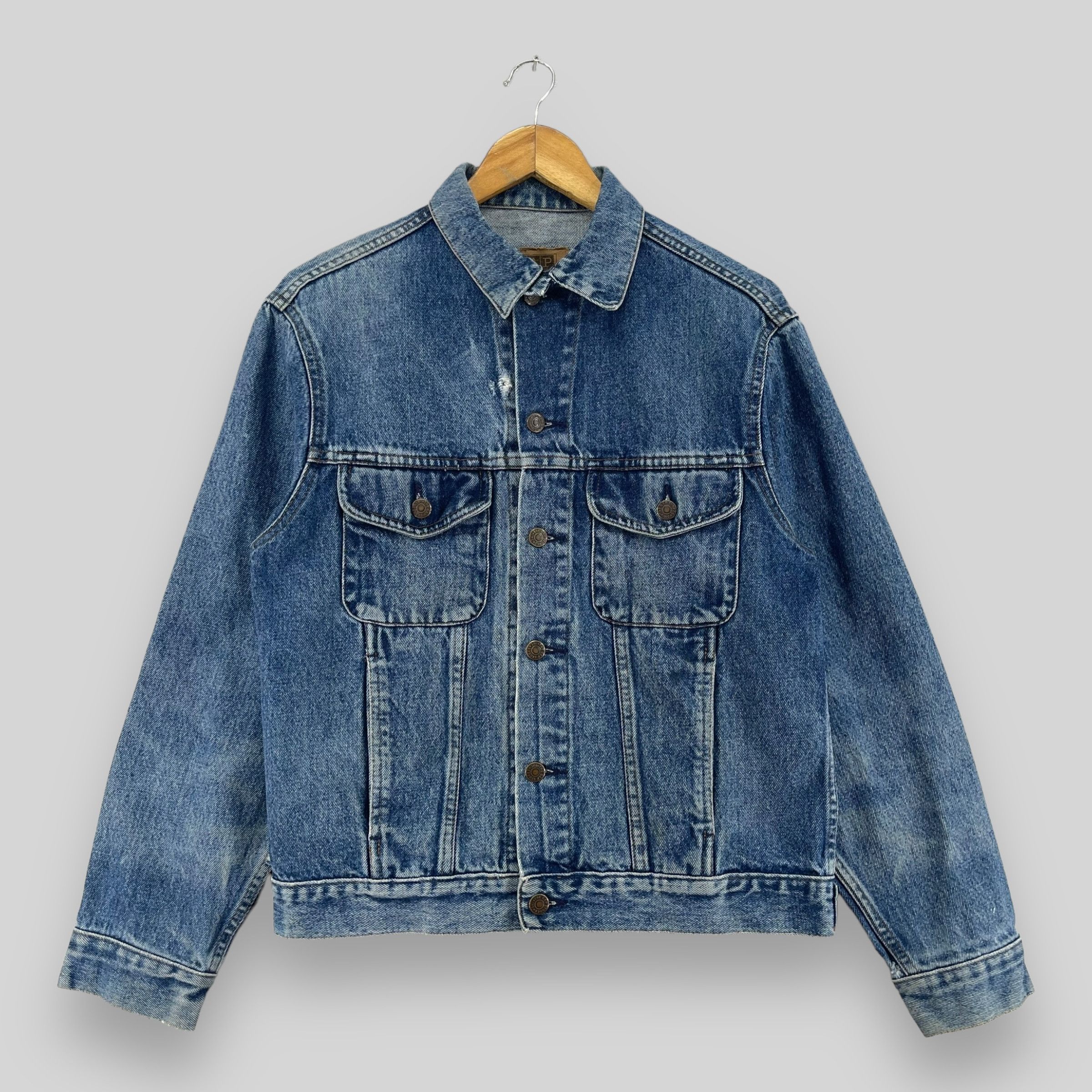 Japanese Brand × Vintage Vintage GAP Medium Wash Denim Trucker Jacket Button Up Size US M / EU 48-50 / 2 - 1 Thumbnail