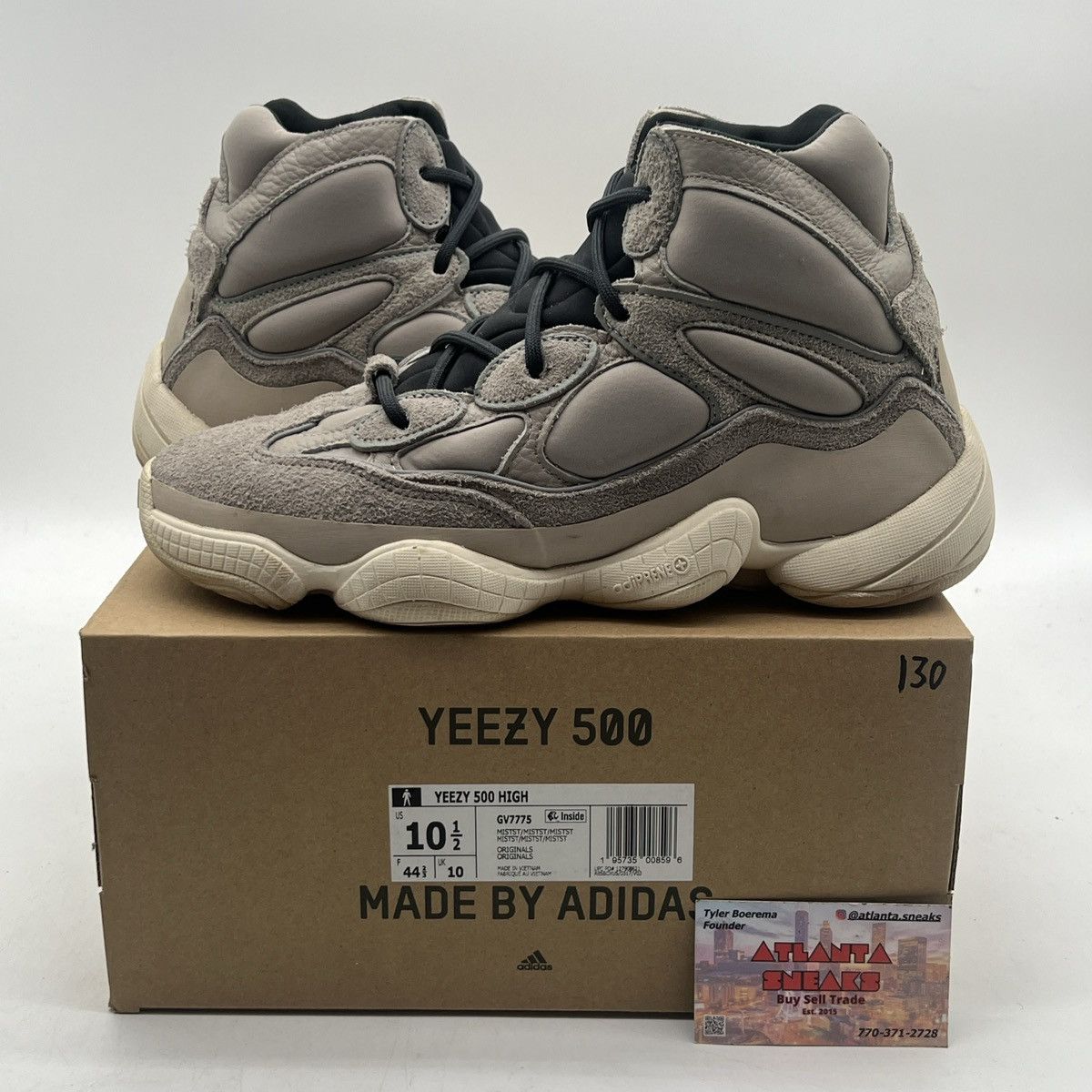 Adidas Yeezy 500 high mist stone Size US 10.5 / EU 43-44 - 1 Thumbnail