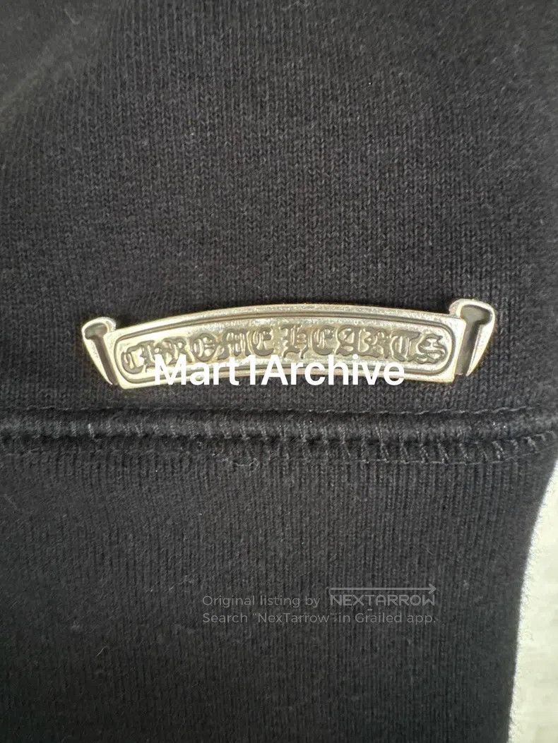 Chrome Hearts CHROME HEARTS Black Thirty Word Silver Medal Hoodie Size US S / EU 44-46 / 1 - 5 Thumbnail
