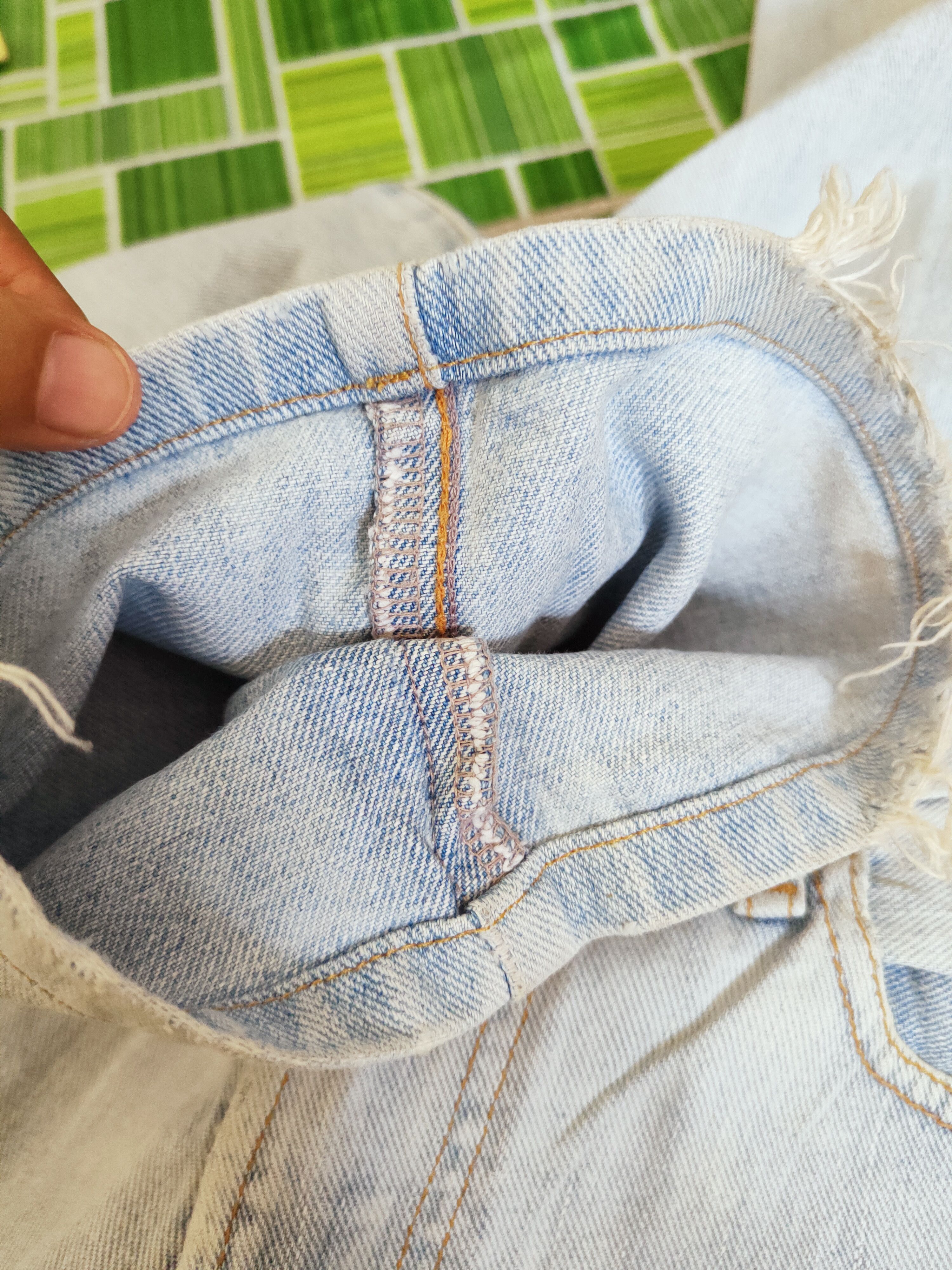 Oldblue Co. Old Blue vintage Blue Faded Distressed Ripped Jeans #W531 Size US 30 / EU 46 - 15 Thumbnail
