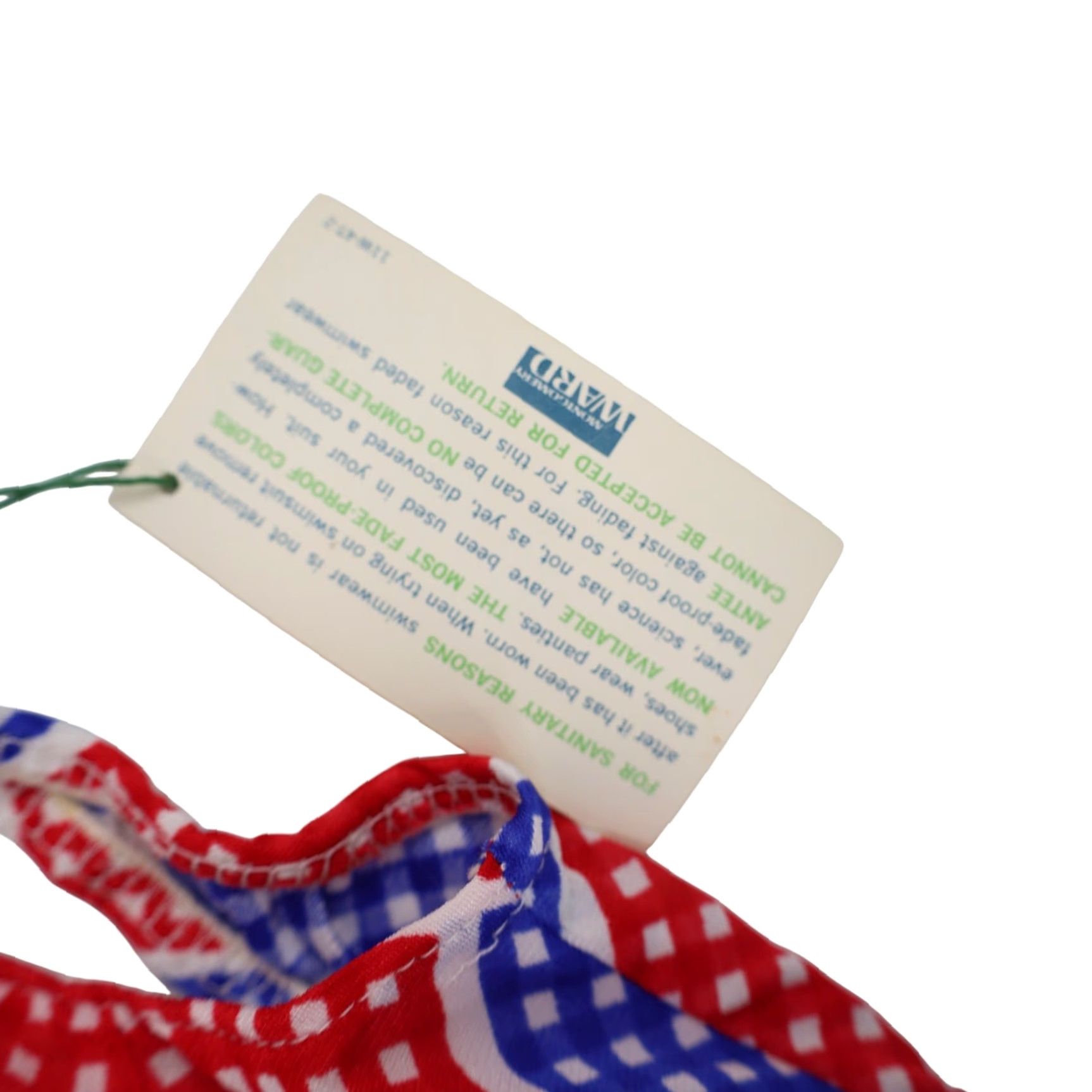 Vintage VINTAGE Montgomery Ward Swim Suit One Piece Womens Large L Red White Blue Multi 1960s NWT Size L / US 10 / IT 46 - 6 Thumbnail