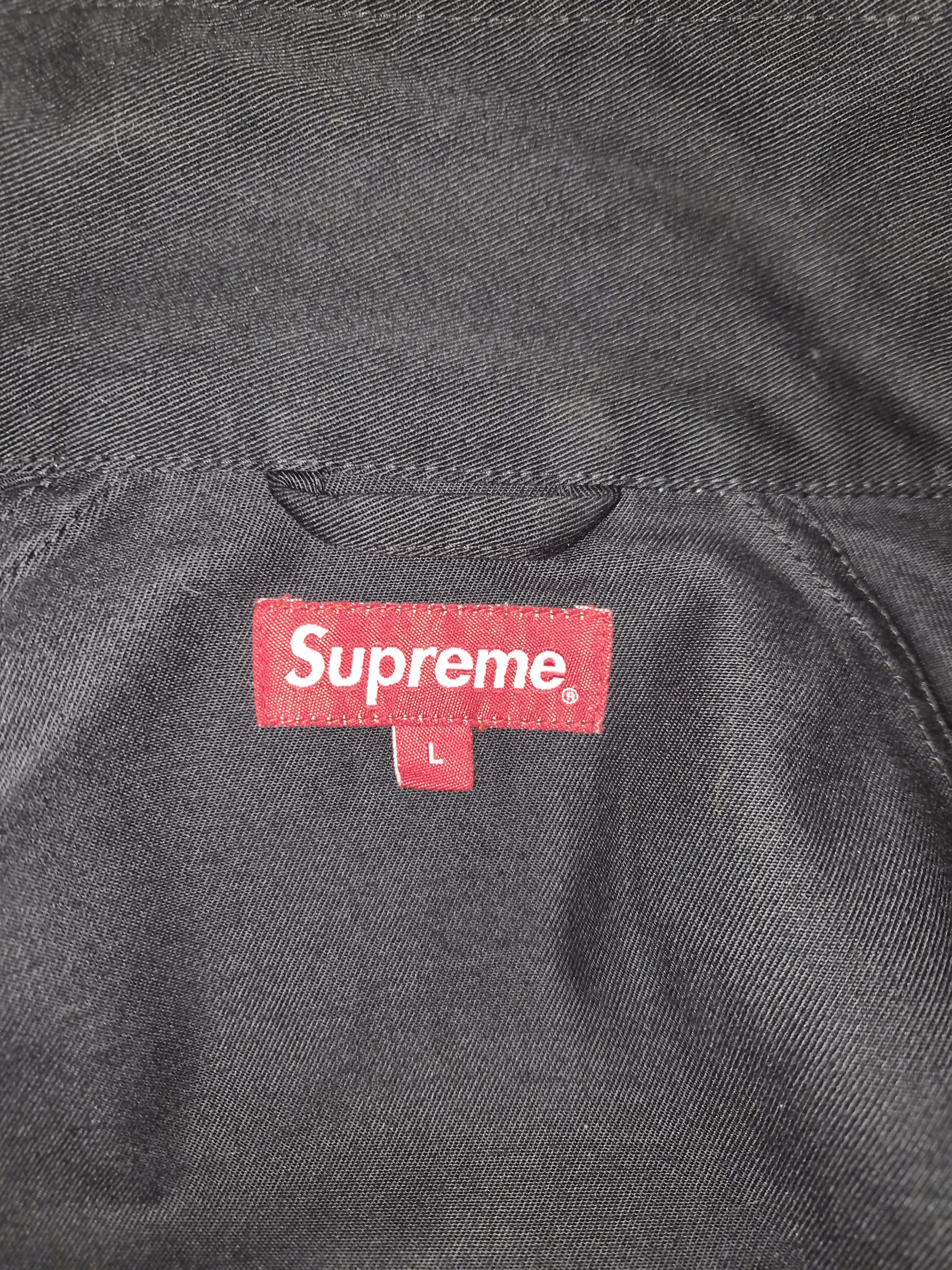 Antihero × Supreme Supreme X Antihero Black Twil Snapfront Jacket Size US L / EU 52-54 / 3 - 4 Thumbnail