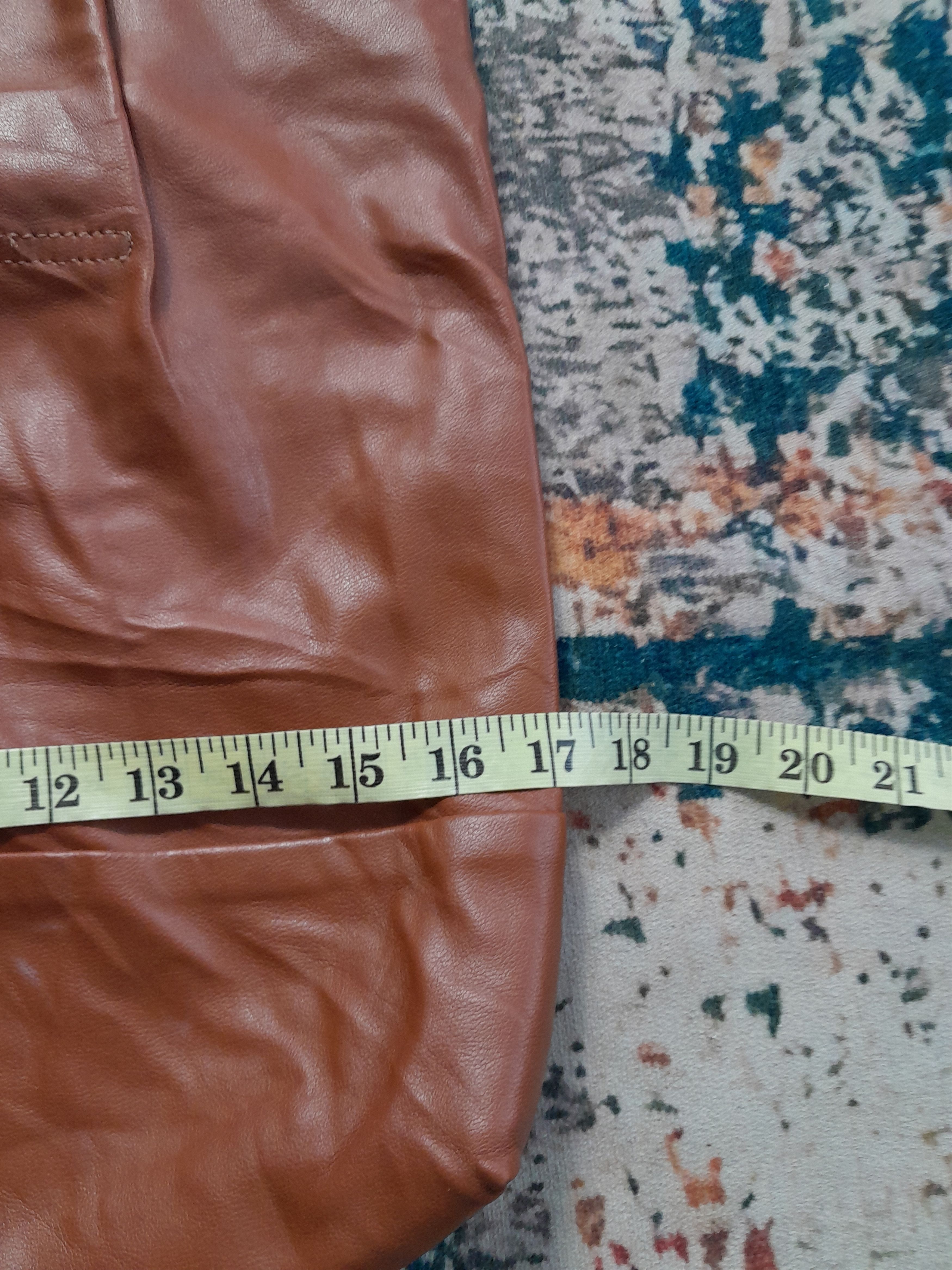 Global Work × Japanese Brand Global Work Tote Leather Shoulder Handle Bag Size ONE SIZE - 7 Thumbnail