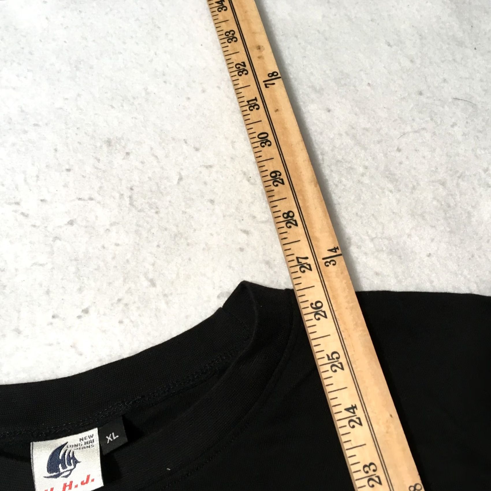 Vintage VINTAGE 90s T-Shirt XL Black Huaxiucun Chinese Dragon scriptur Funny Proverb Mens Size US XL / EU 56 / 4 - 6 Thumbnail