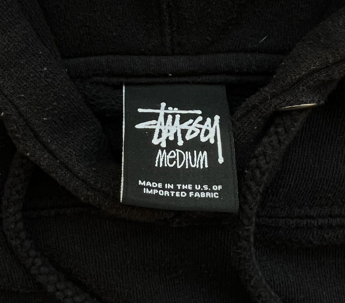 Stussy × Vintage Vintage Stussy Big Logo Hoodie Size US M / EU 48-50 / 2 - 5 Thumbnail