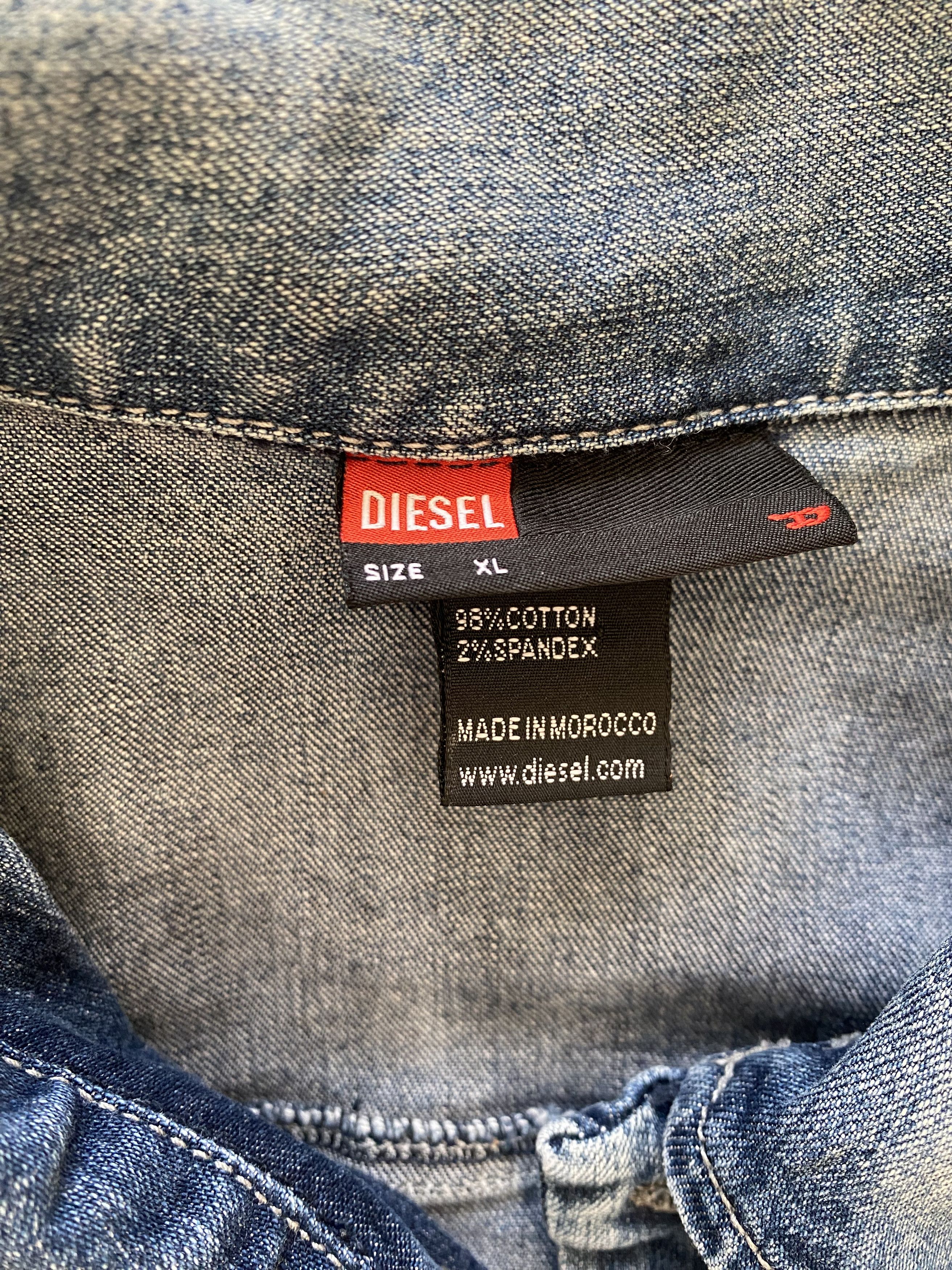 Diesel × Vintage Vintage Diesel Denim Jacket – Women’s S-M Size M / US 6-8 / IT 42-44 - 3 Thumbnail