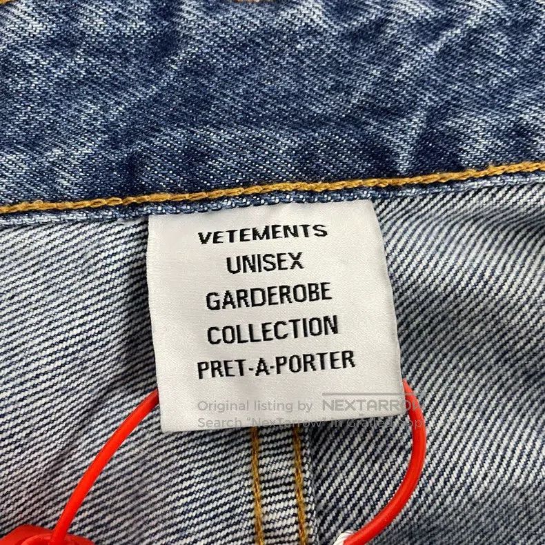 Vetements Vetements Destroyed Wash Jeans Size US 33 - 6 Thumbnail