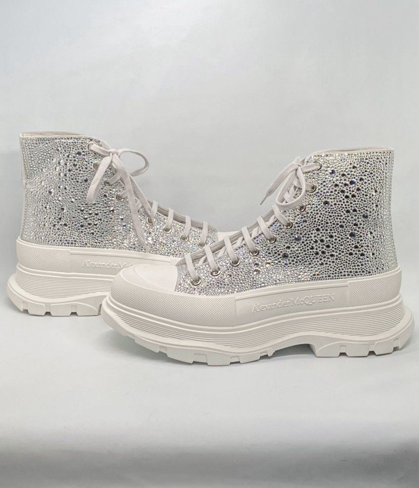 Alexander McQueen Alexander McQueen Crystal Sneakers size 46/us size 13 Size US 13 / EU 46 - 3 Thumbnail
