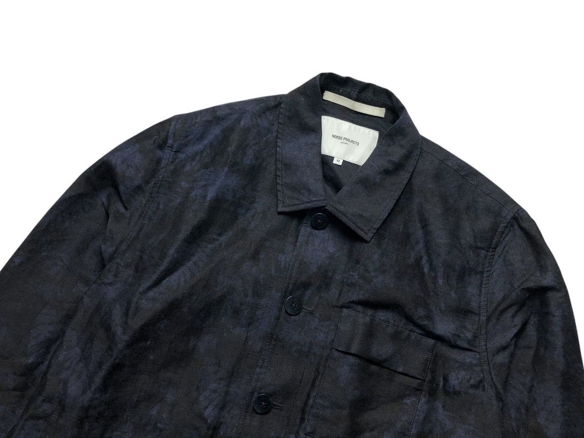 Norse Projects Norse Project Kyle Indigo Resort Overshirt Size US M / EU 48-50 / 2 - 2 Thumbnail