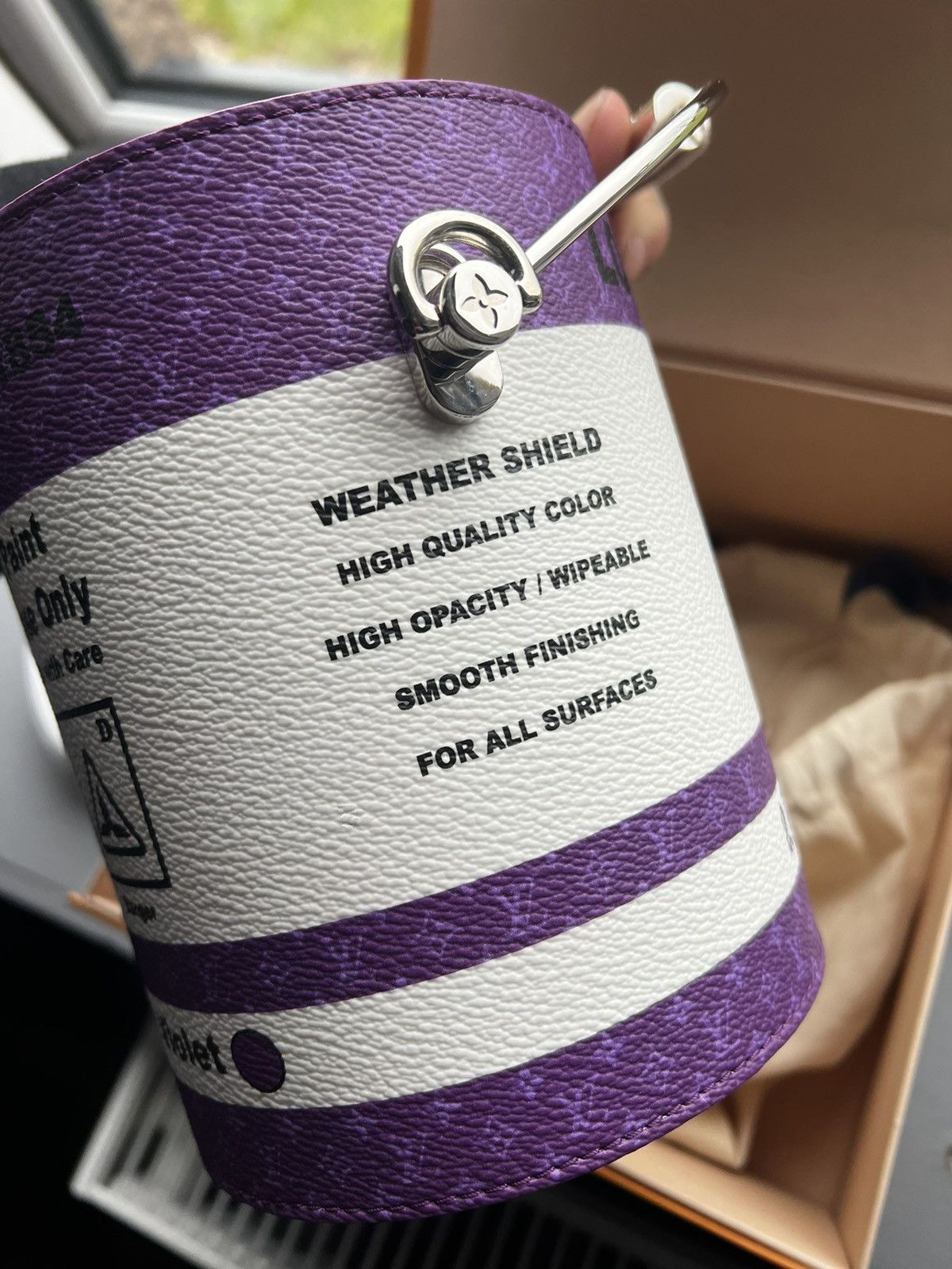 Louis Vuitton Louis Vuitton FW22 Virgil Abloh Paint Can Purple Size ONE SIZE - 20 Thumbnail