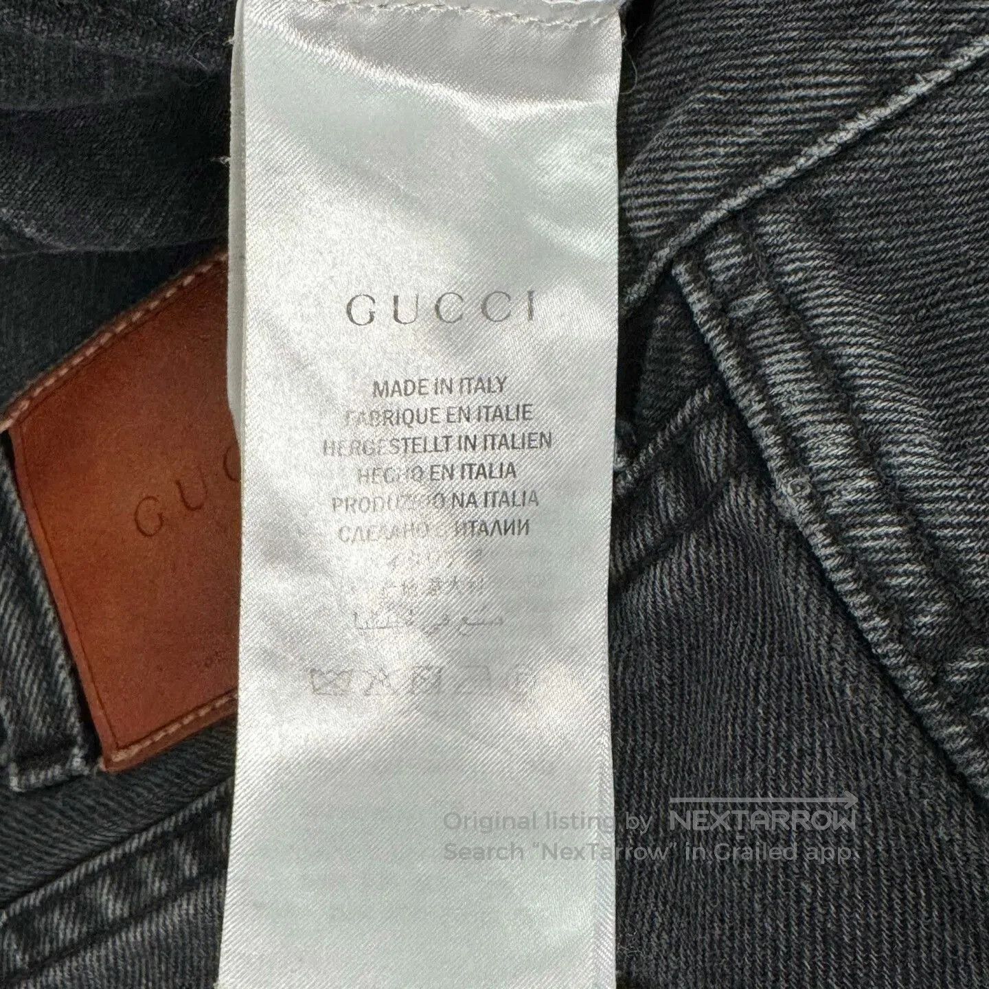 Gucci Gucci Logo Denim Pants Size 32. Size US 32 / EU 48 - 4 Thumbnail