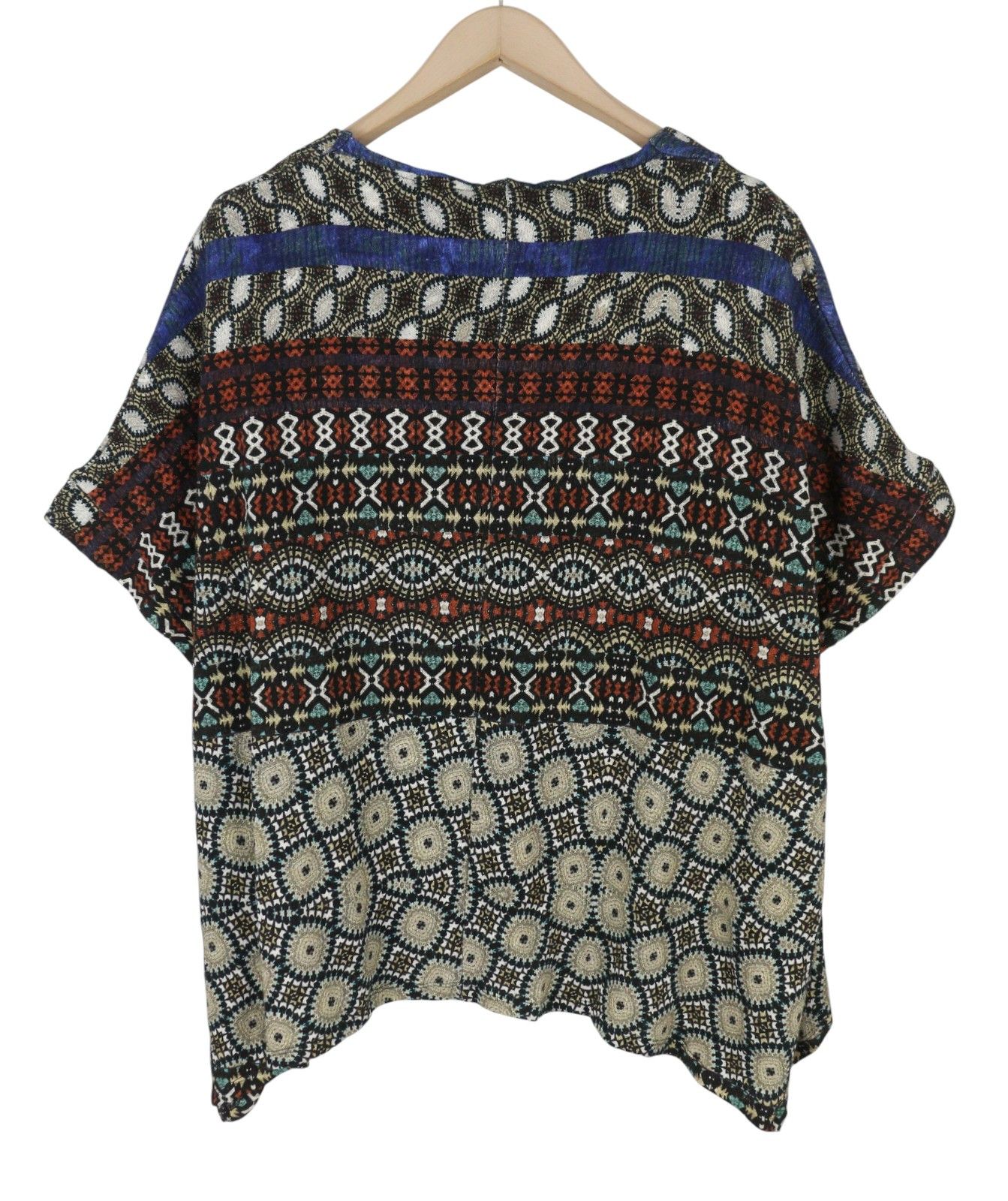 Desigual JAMIL M Asymmetric Drape 2in1 Jumper 88462 Size M / US 6-8 / IT 42-44 - 6 Thumbnail