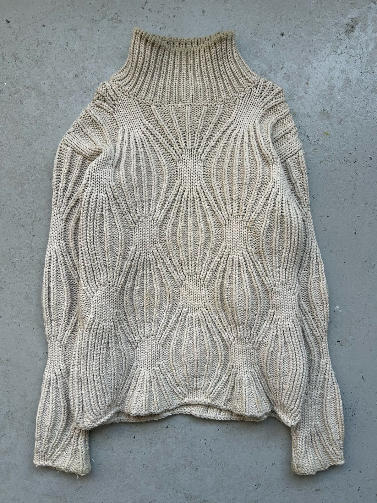 Gucci Gucci Tom Ford Cable Knit Sweater Size US M / EU 48-50 / 2 - 1 Thumbnail