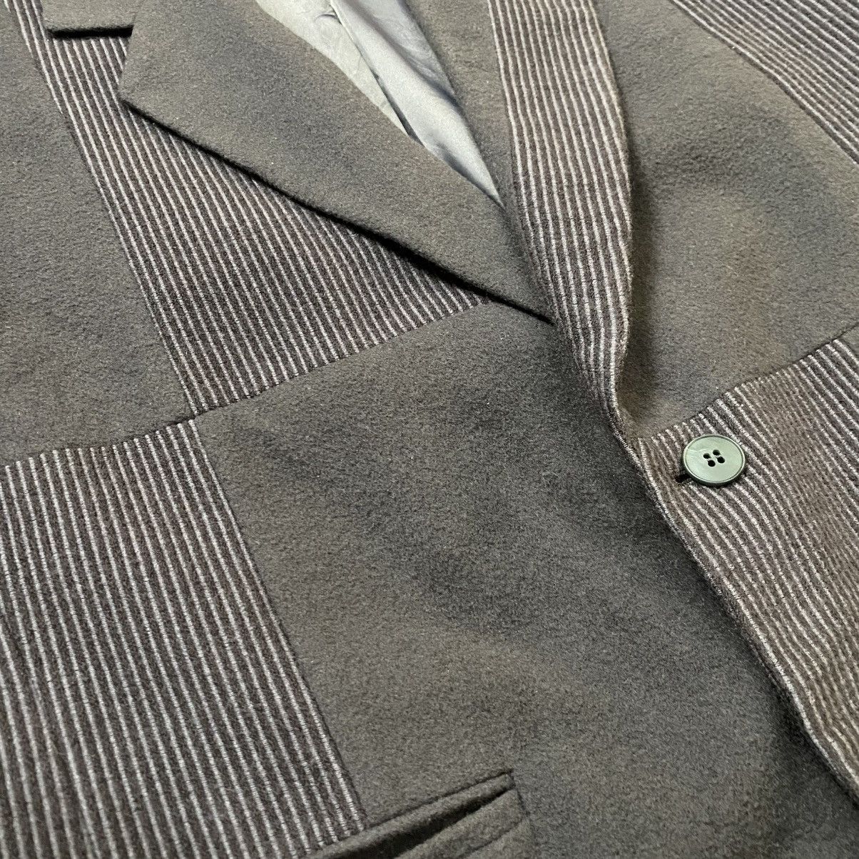 Lanvin Vintage Lanvin patchwork wool blazer coat Size US M / EU 48-50 / 2 - 10 Thumbnail
