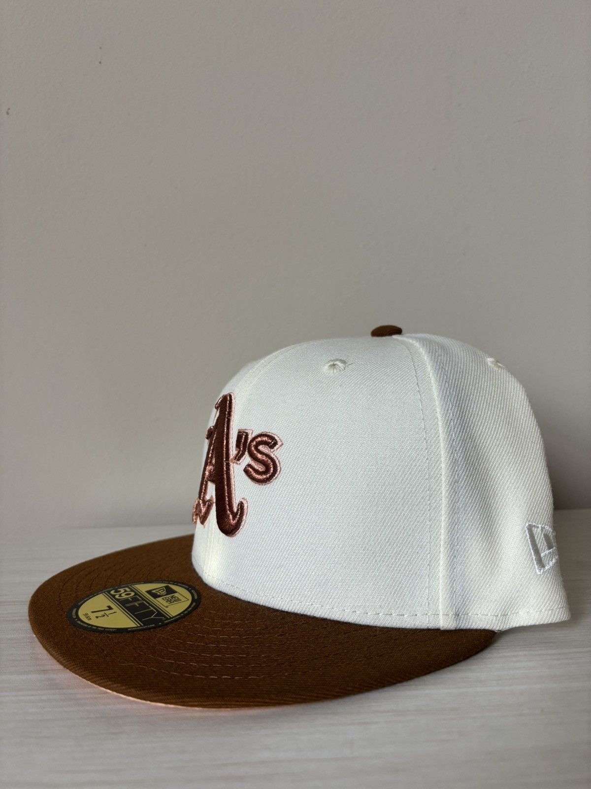 Topperz Oakland A’s Fitted Size 7 1/2 Topperz Size ONE SIZE - 4 Thumbnail