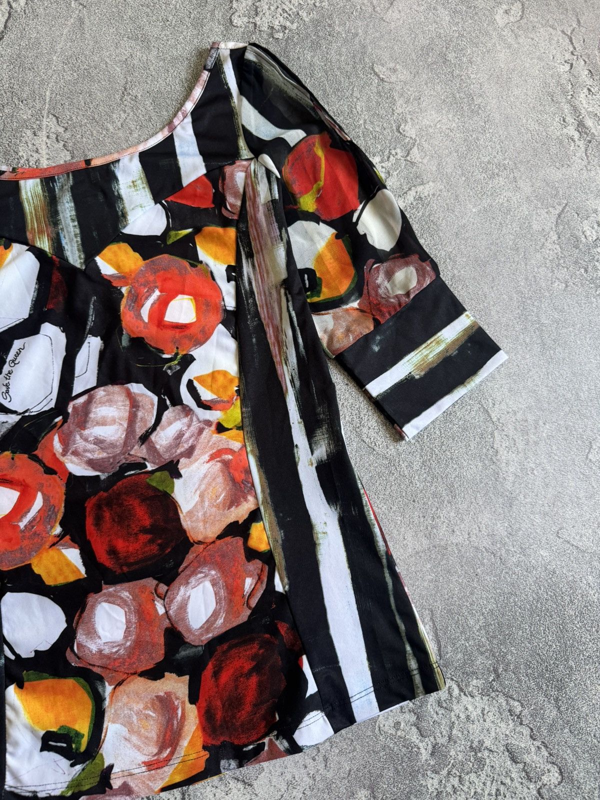 Designer Save the Queen S all printed top blouse shirt Avantgarde Size S / US 4 / IT 40 - 12 Thumbnail