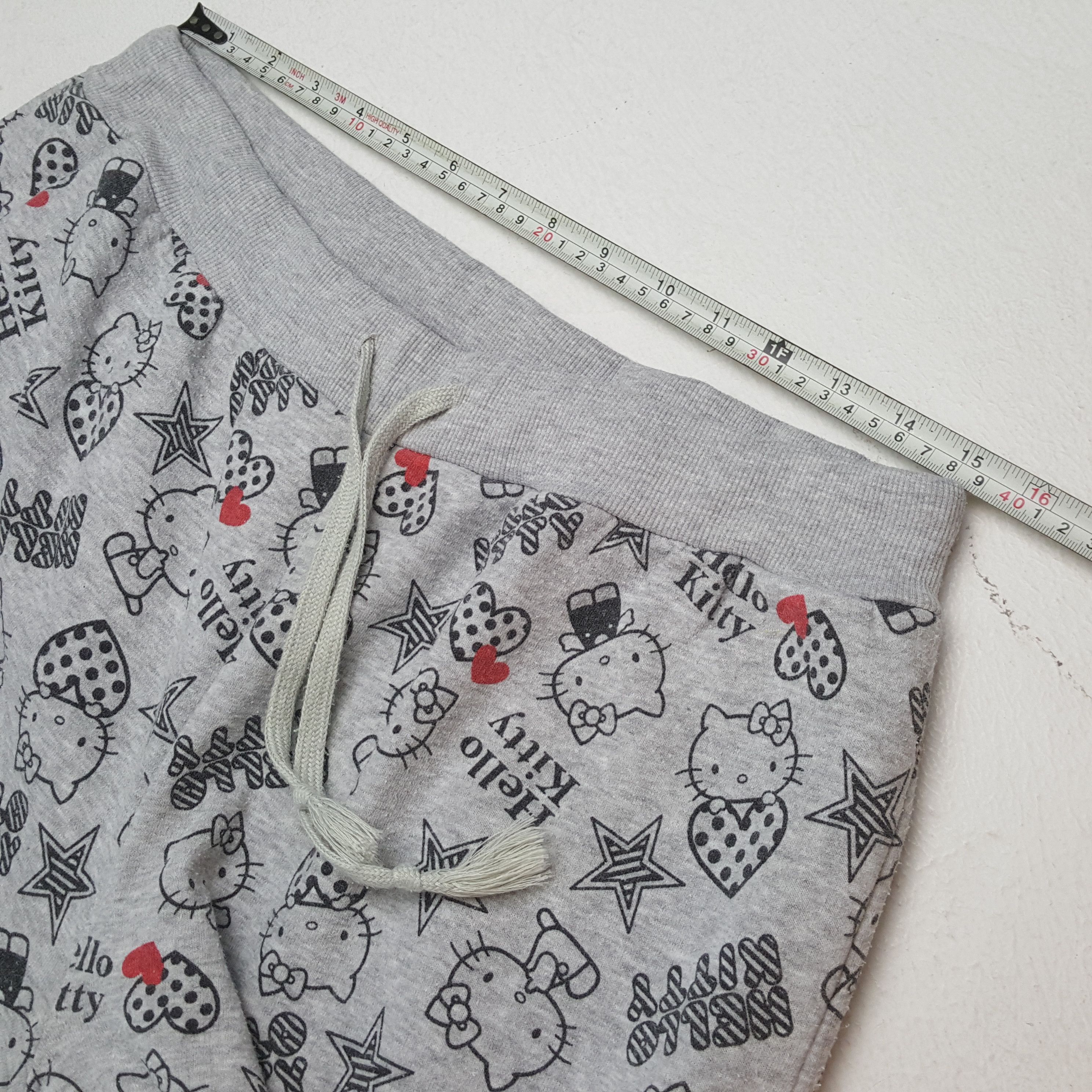 Cartoon Network × Vintage Vintage HELLO KITTY Cartoon Full Print Joggers Pants Size US 32 / EU 48 - 7 Thumbnail