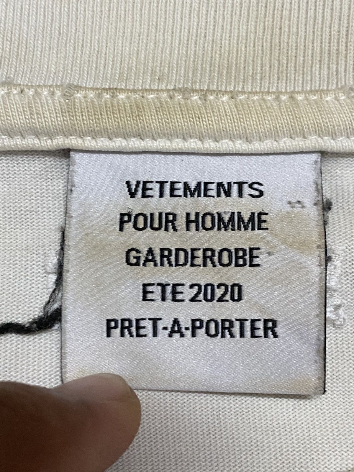 Vetements Vetements BÖSE logo tshirt Size US S / EU 44-46 / 1 - 7 Thumbnail