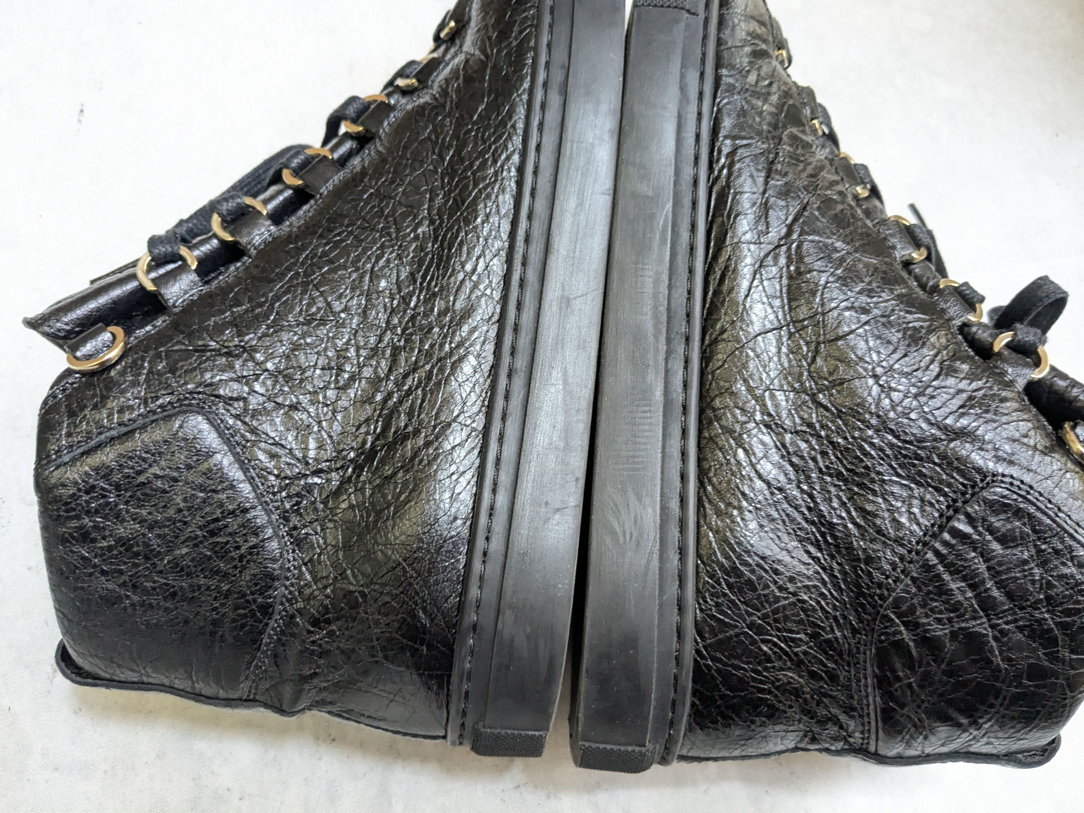 Balenciaga Balenciaga Arena Sneakers Black 8 41 High Tops Size US 8 / EU 41 - 10 Thumbnail