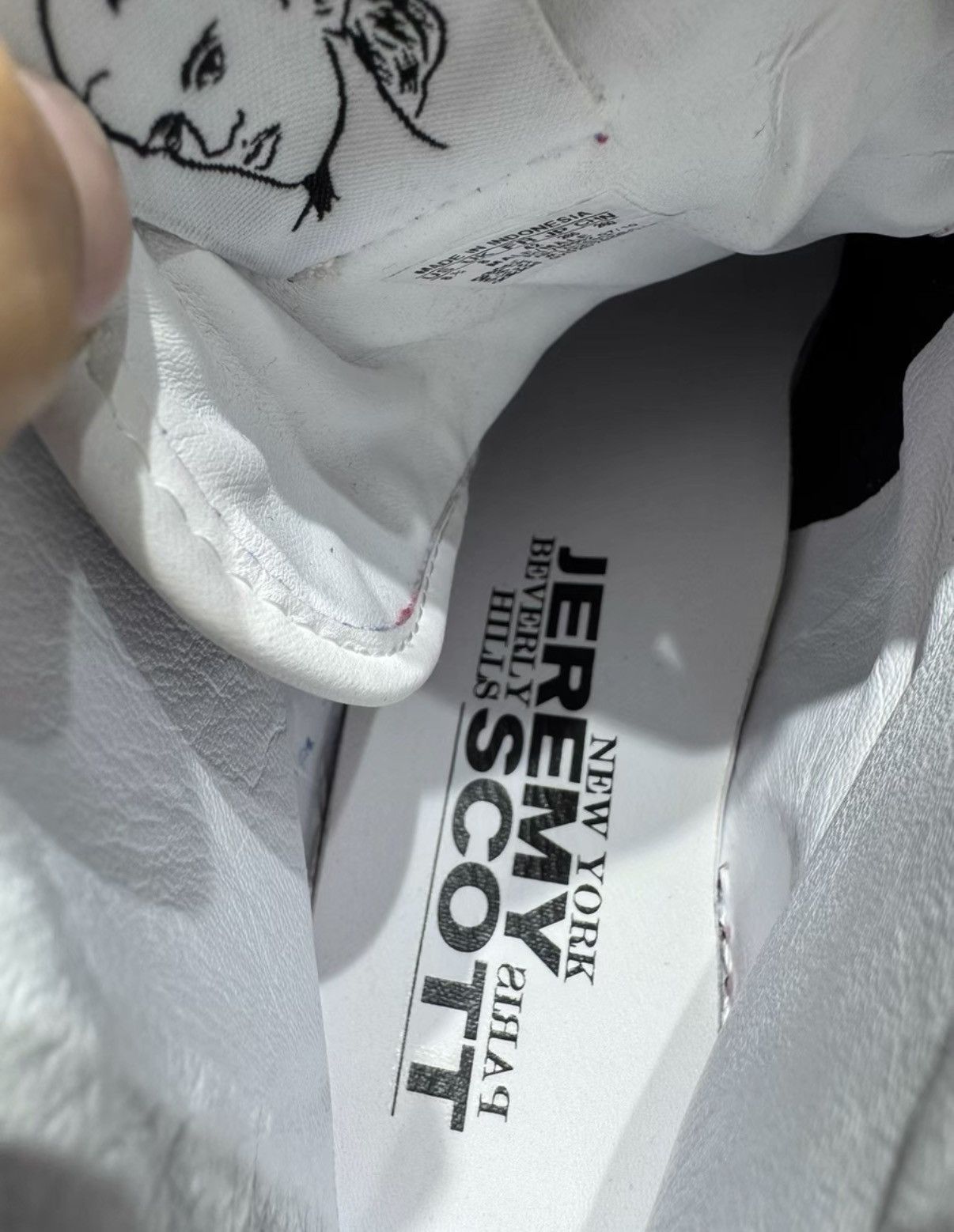 Adidas Adidas x Jeremy Scott Triple Tongue Panda K37 Size US 8.5 / EU 41-42 - 7 Thumbnail