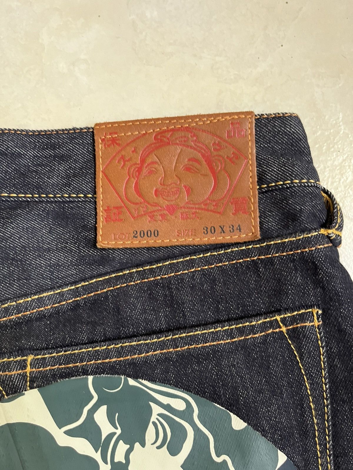 Evisu Evisu diacock jeans Size US 33 - 3 Thumbnail