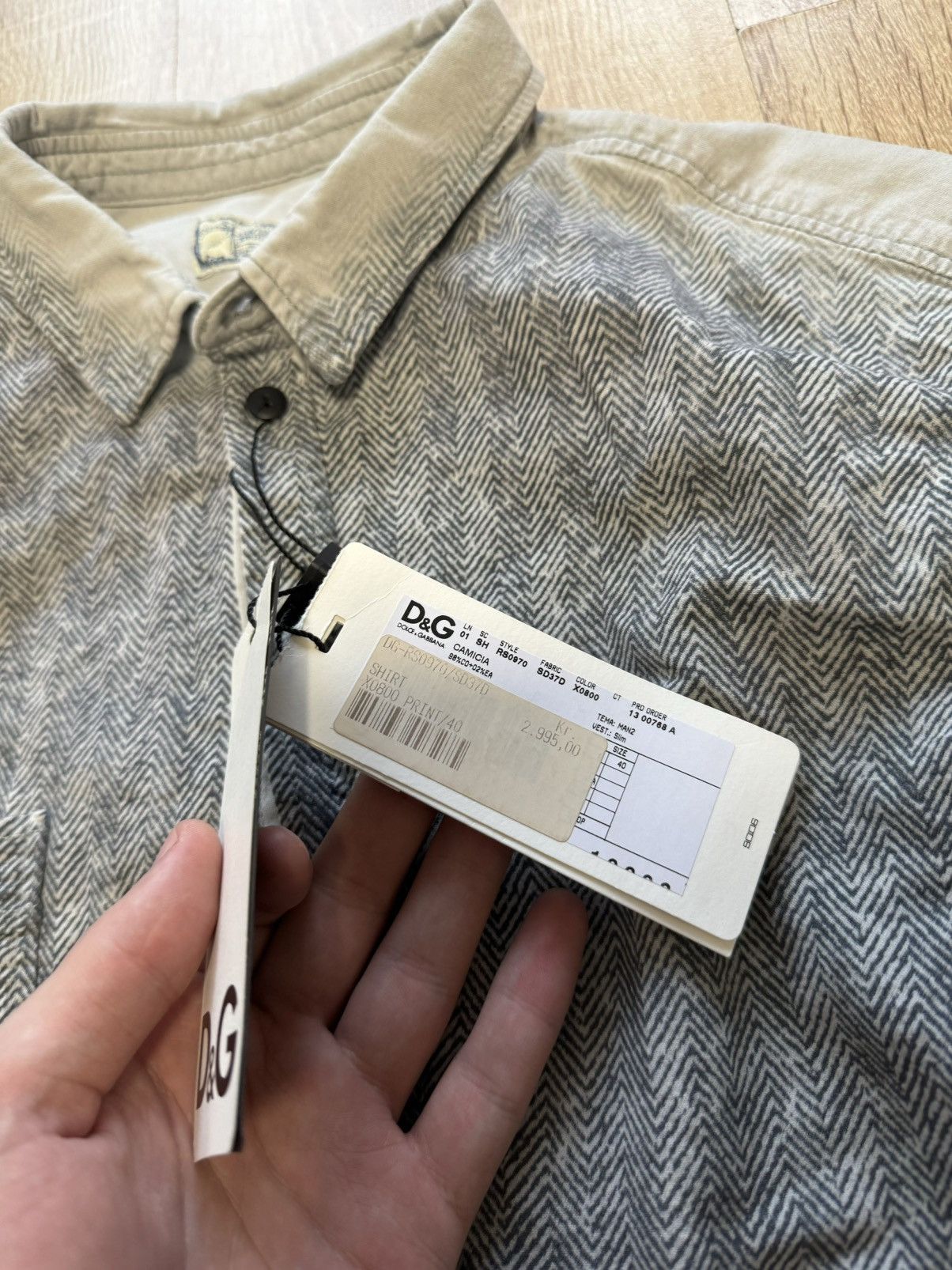 Dolce & Gabbana Dolce & Gabbana shirt Size US S / EU 44-46 / 1 - 5 Thumbnail