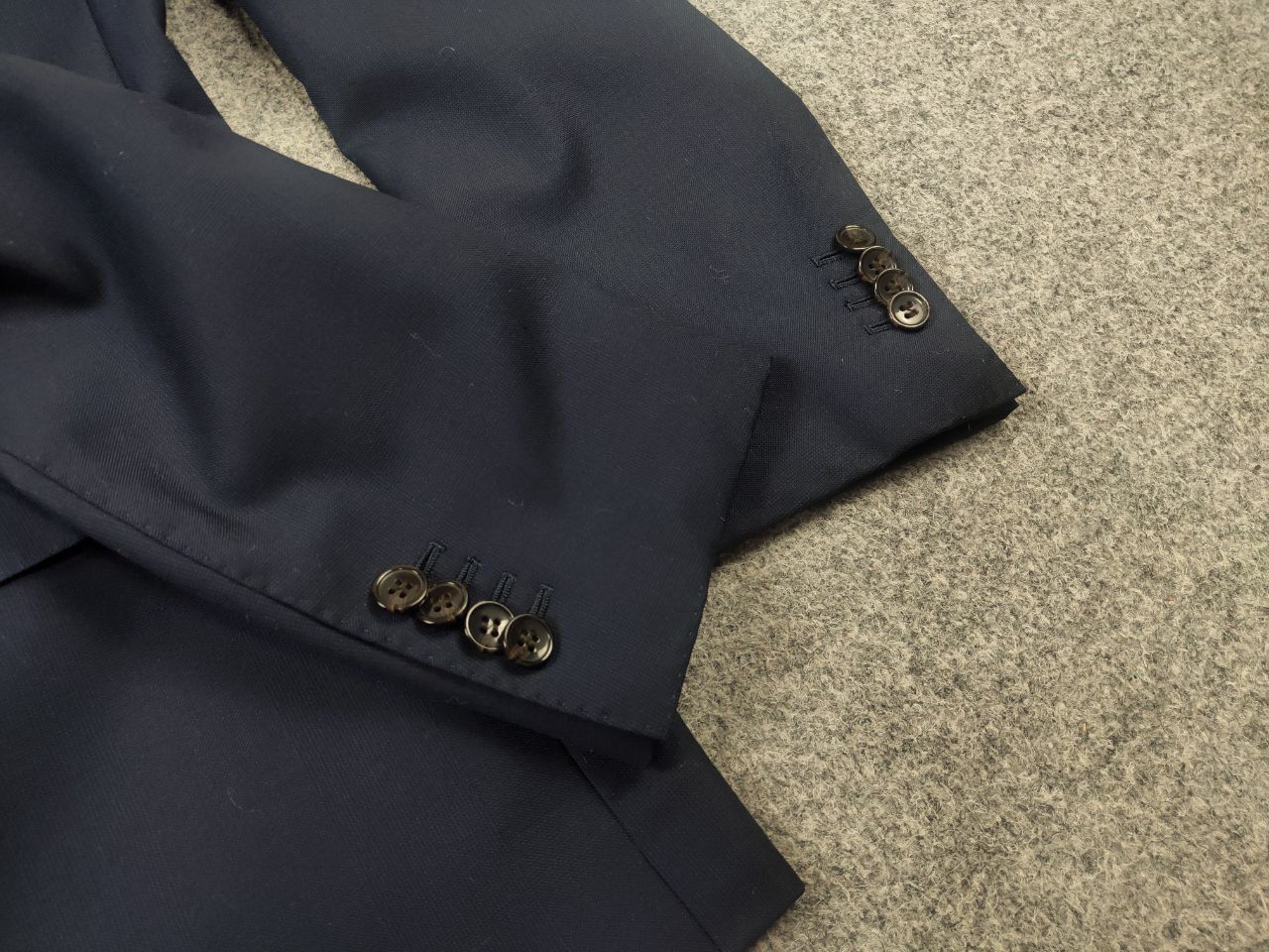 Suitsupply Suitsupply Design Lazio Pure wool Navy button Blazer Jacket Size US L / EU 52-54 / 3 - 7 Thumbnail