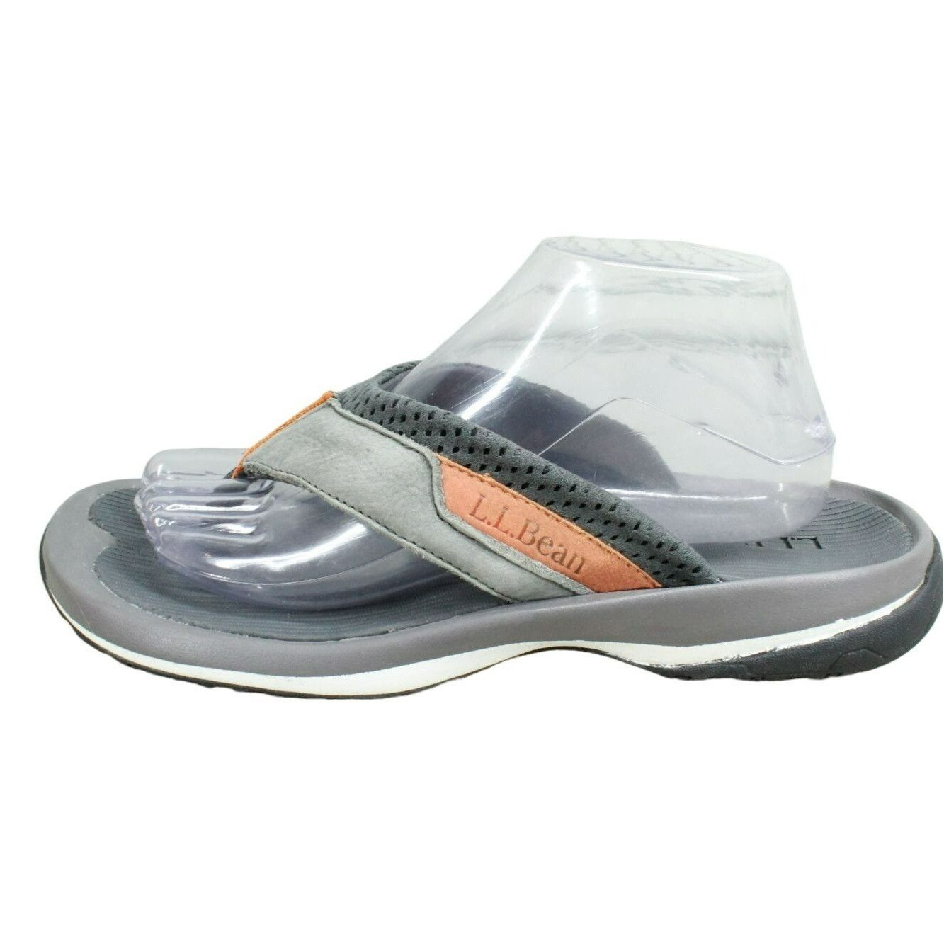 L.L. Bean LL Bean Swift River Suede Perforated Sports Flip-Flops Size US 9 / EU 42 - 2 Thumbnail