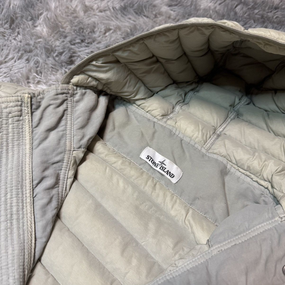 Stone Island Stone Island Loom Woven Down Chambers Nylon-TC Puffer Size US XL / EU 56 / 4 - 5 Thumbnail