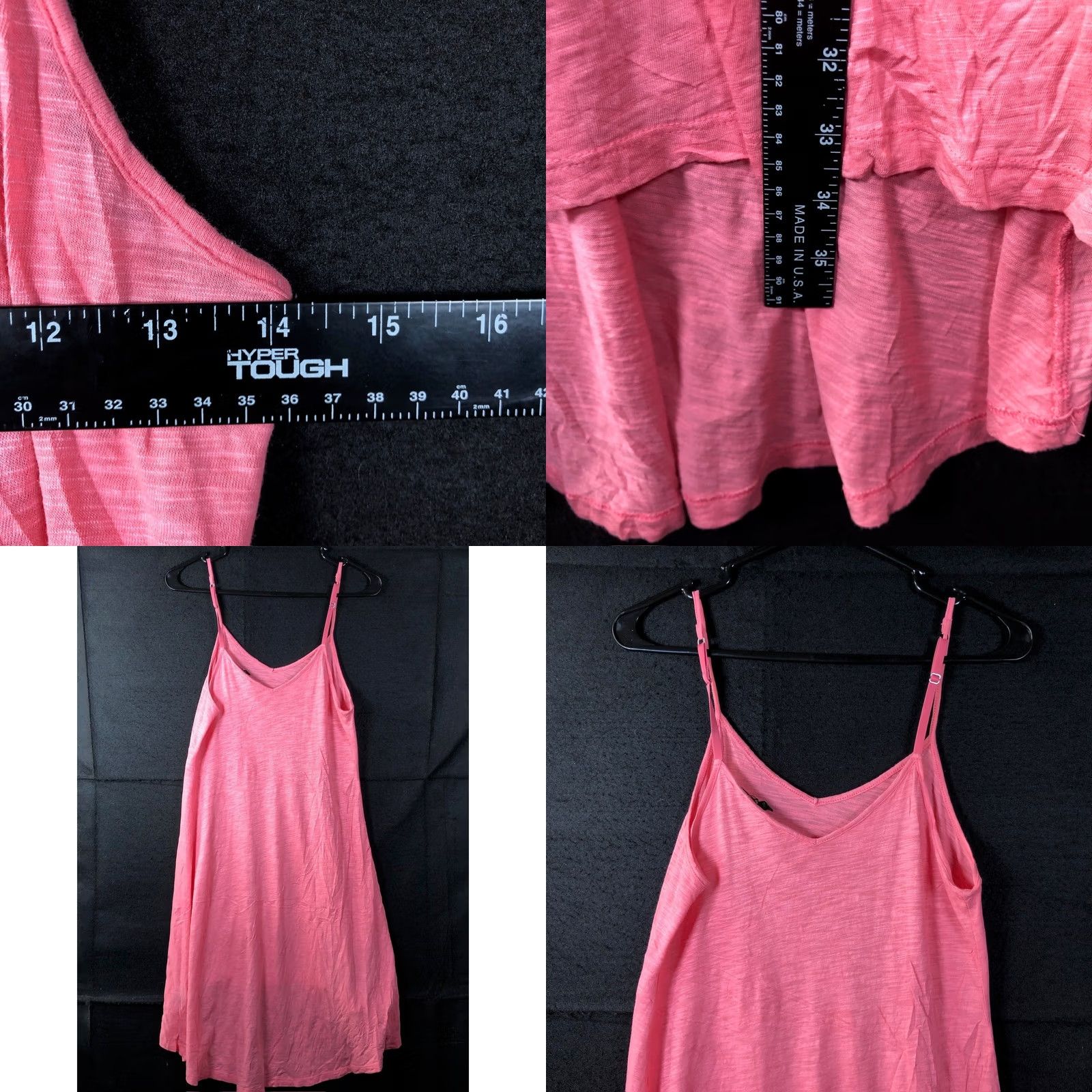Express Express Dress Pink V-Neck Spaghetti Strap High Low Midi Sleeveless Small Women Size S / US 4 / IT 40 - 8 Thumbnail