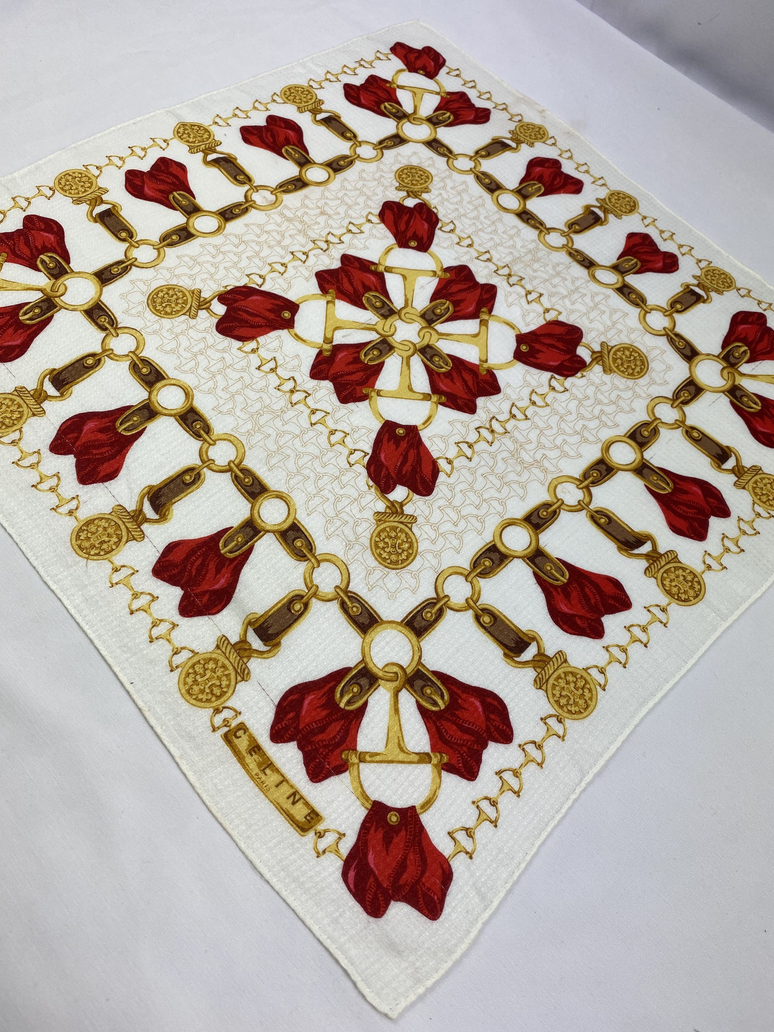 Celine Celine Handkerchief / Bandana / Neckerchief Size ONE SIZE - 4 Thumbnail