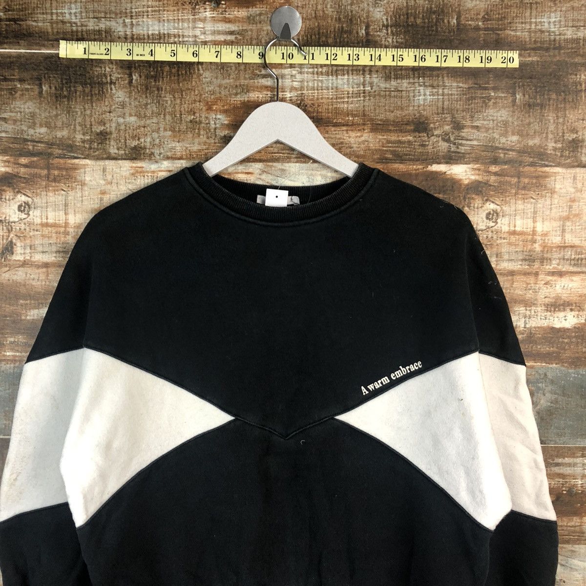 Japanese Brand Chic Dark Blue Sweatshirt #A1586 Size US S / EU 44-46 / 1 - 5 Thumbnail