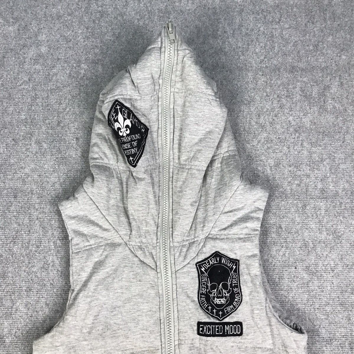 Japanese Brand JAPANESE GHOST OF HARLEM FULL ZIPPER VEST JACKET Size US S / EU 44-46 / 1 - 2 Thumbnail