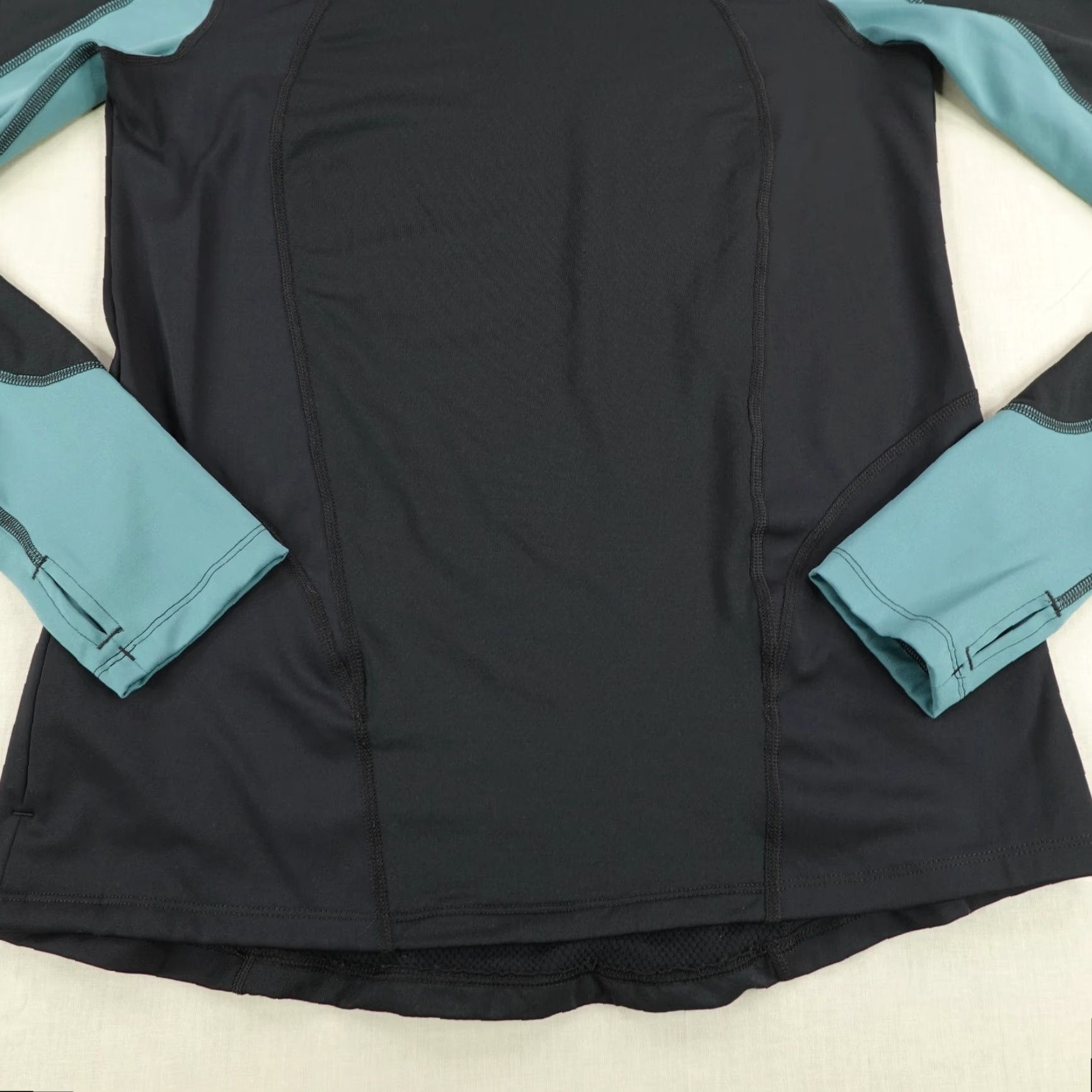 Under Armour Under Armour Hoodie Womens M Black Blue Coldgear Run Fitted Gator Neck Size M / US 6-8 / IT 42-44 - 3 Thumbnail