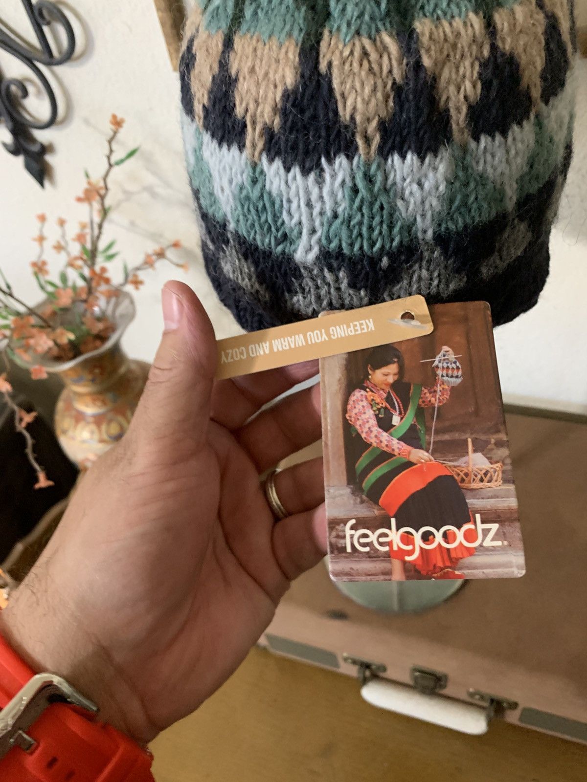 Artisan Outfitters × Handmade Feelgoodz Artisan Project Jaya Morning Beanie nwt Size ONE SIZE - 2 Thumbnail