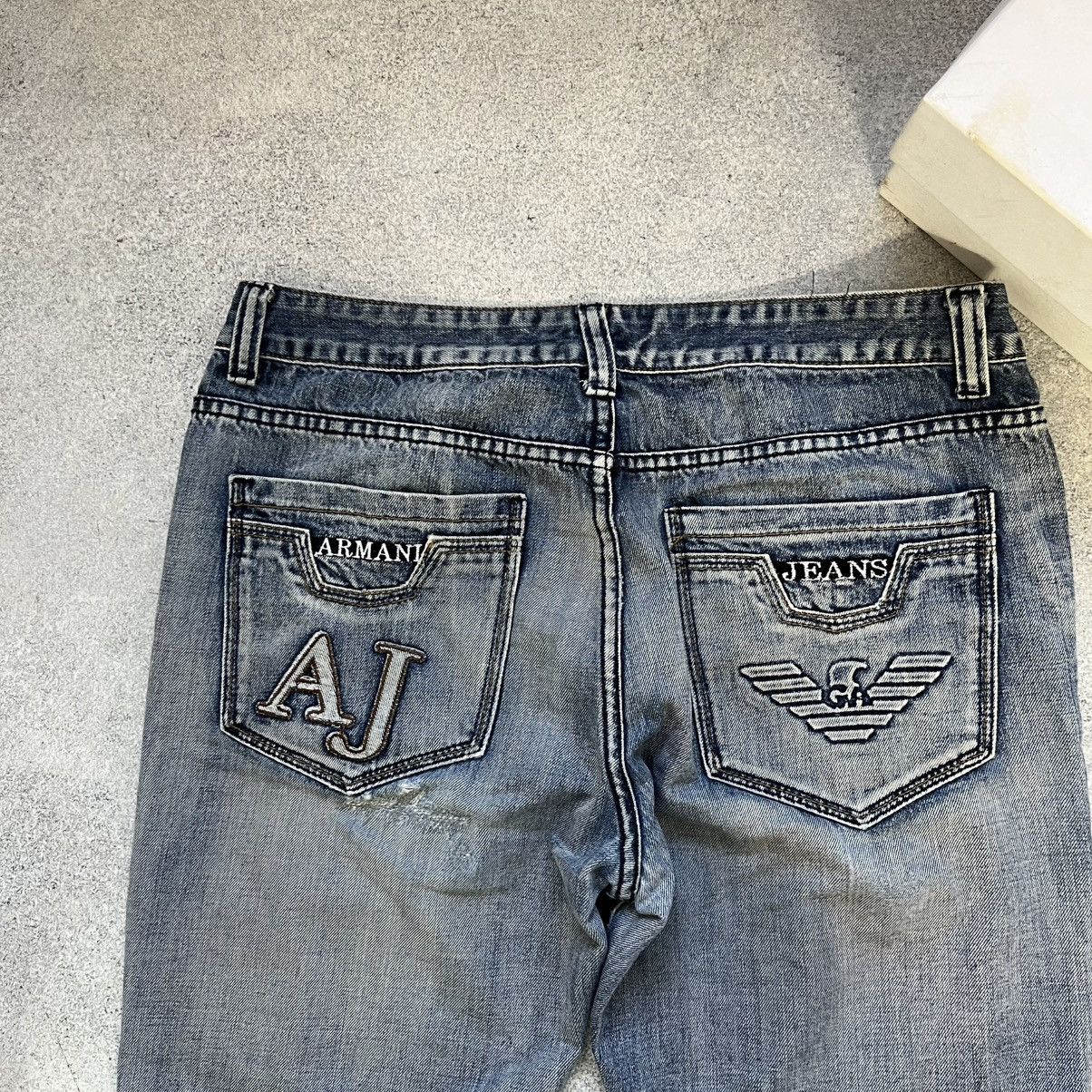 Armani Vintage EA Armani Jeans Big Logo Size US 36 / EU 52 - 4 Thumbnail