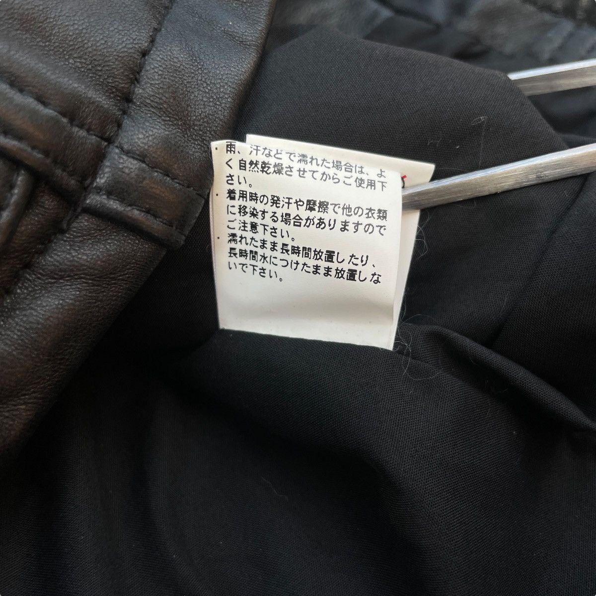 JACKROSE Jack Rose - Black Moto Rider Sheepskin Leather Jacket Size US S / EU 44-46 / 1 - 12 Thumbnail