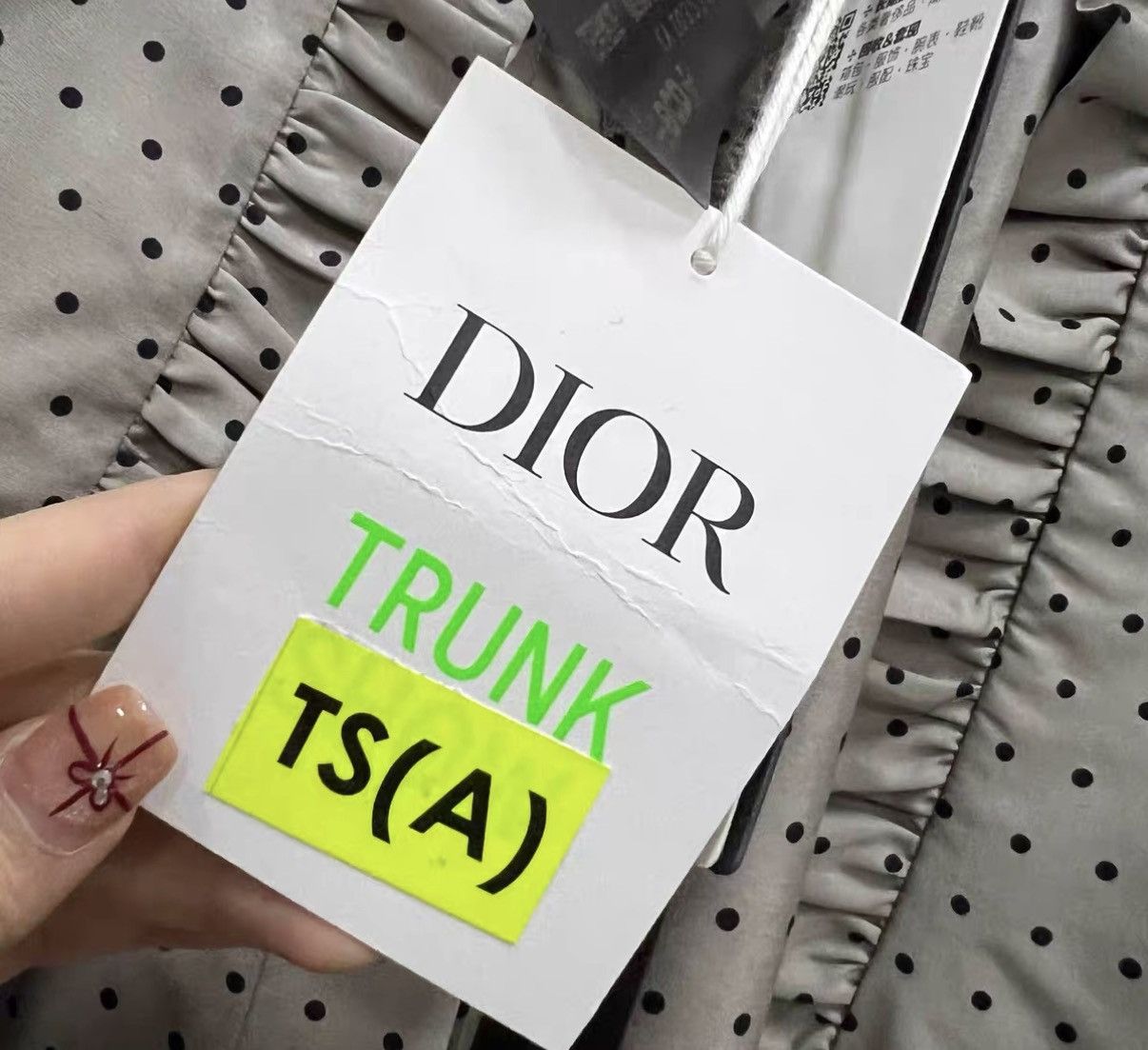 Dior Dior Polka Dot All-over Print Bee Embroidered Shirt J41 Size XS / US 0-2 / IT 36-38 - 5 Thumbnail