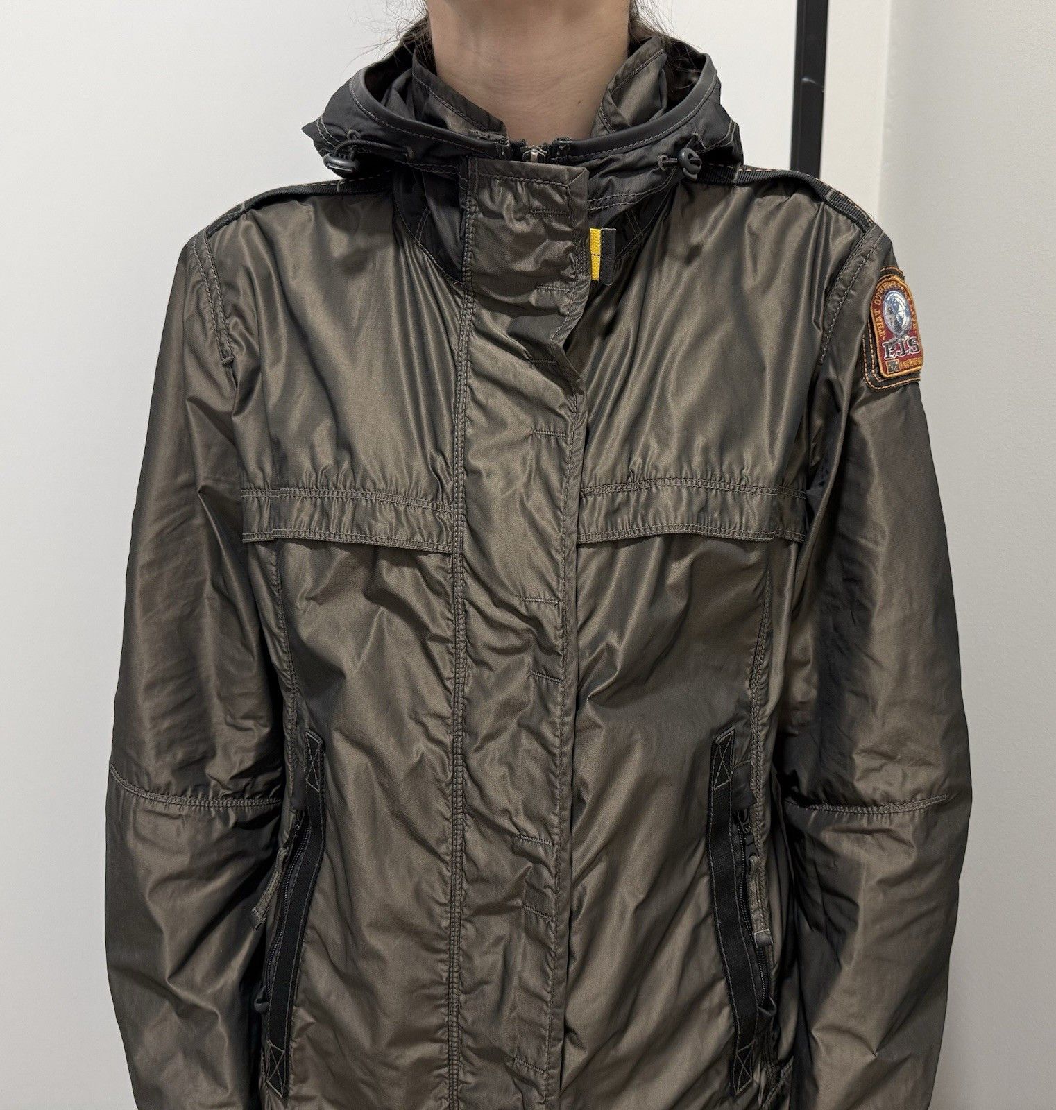 Parajumpers DDP Womens Parajumpers Light Parka Nylon Jacket Long XL Size XL / US 12-14 / IT 48-50 - 7 Thumbnail