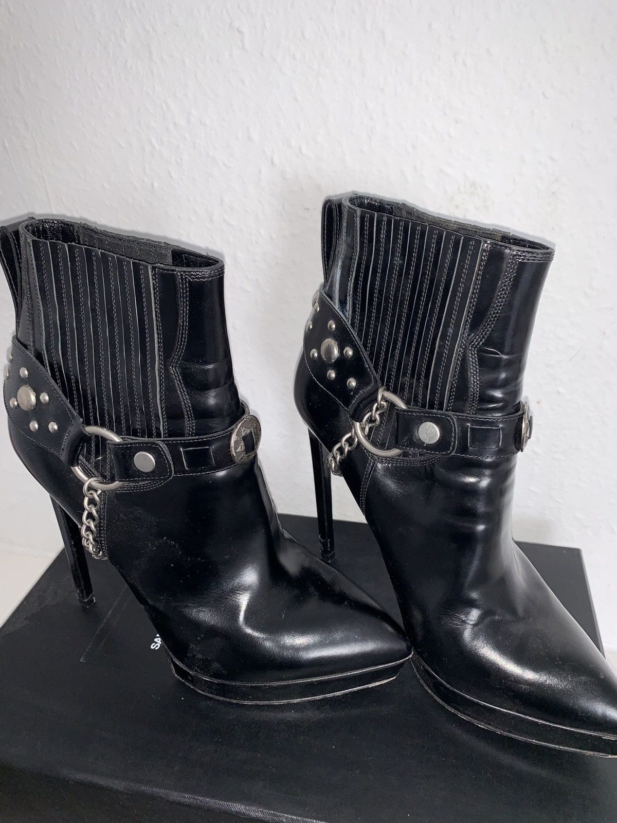 Saint Laurent Paris Saint Laurent SS15 Stripper Heel Size US 9 / IT 39 - 2 Thumbnail
