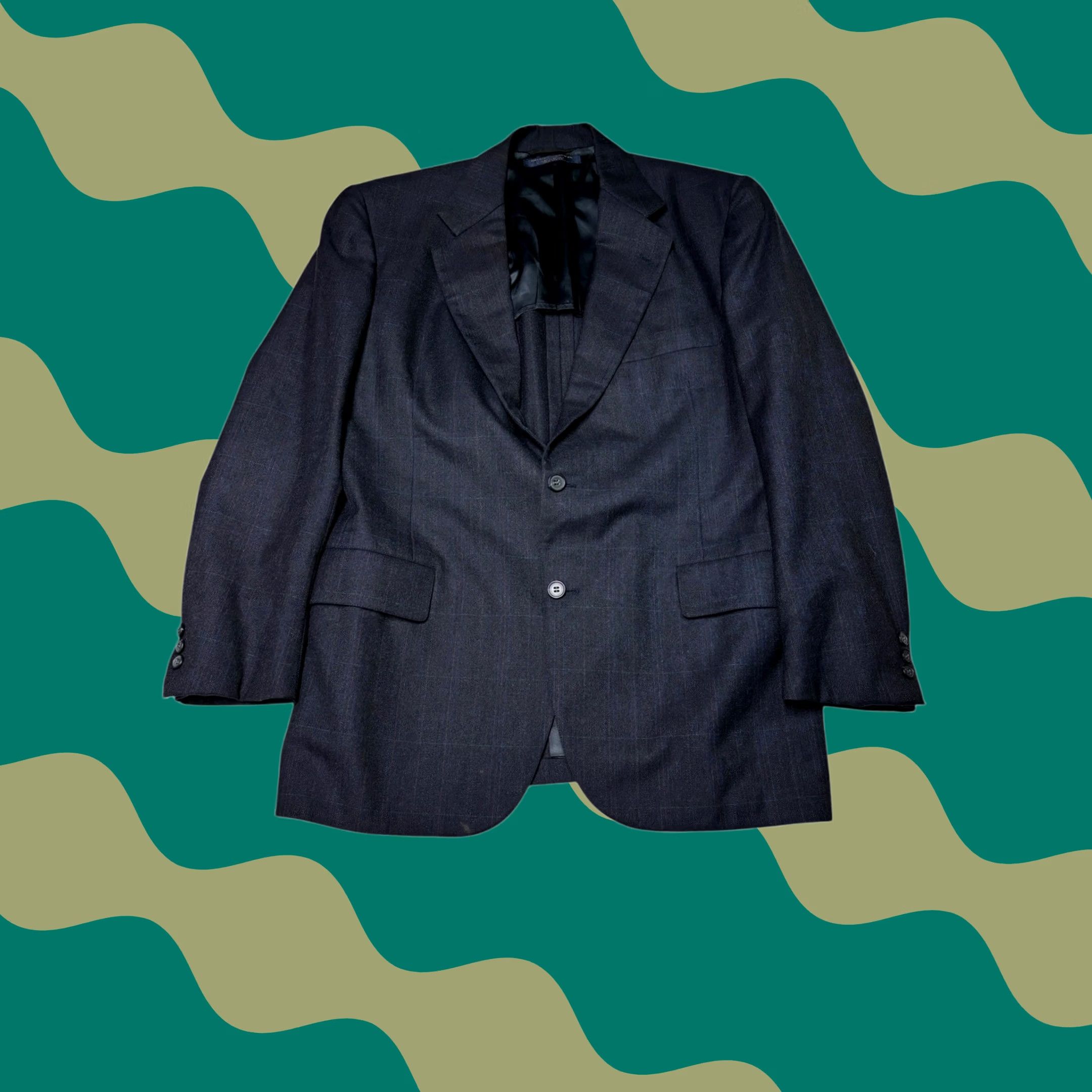 Brooks Brothers Brooks Brothers Gray Plaid Blazer Jacket Sport Coat Size 41 USA Made Men's Size 36R - 1 Thumbnail