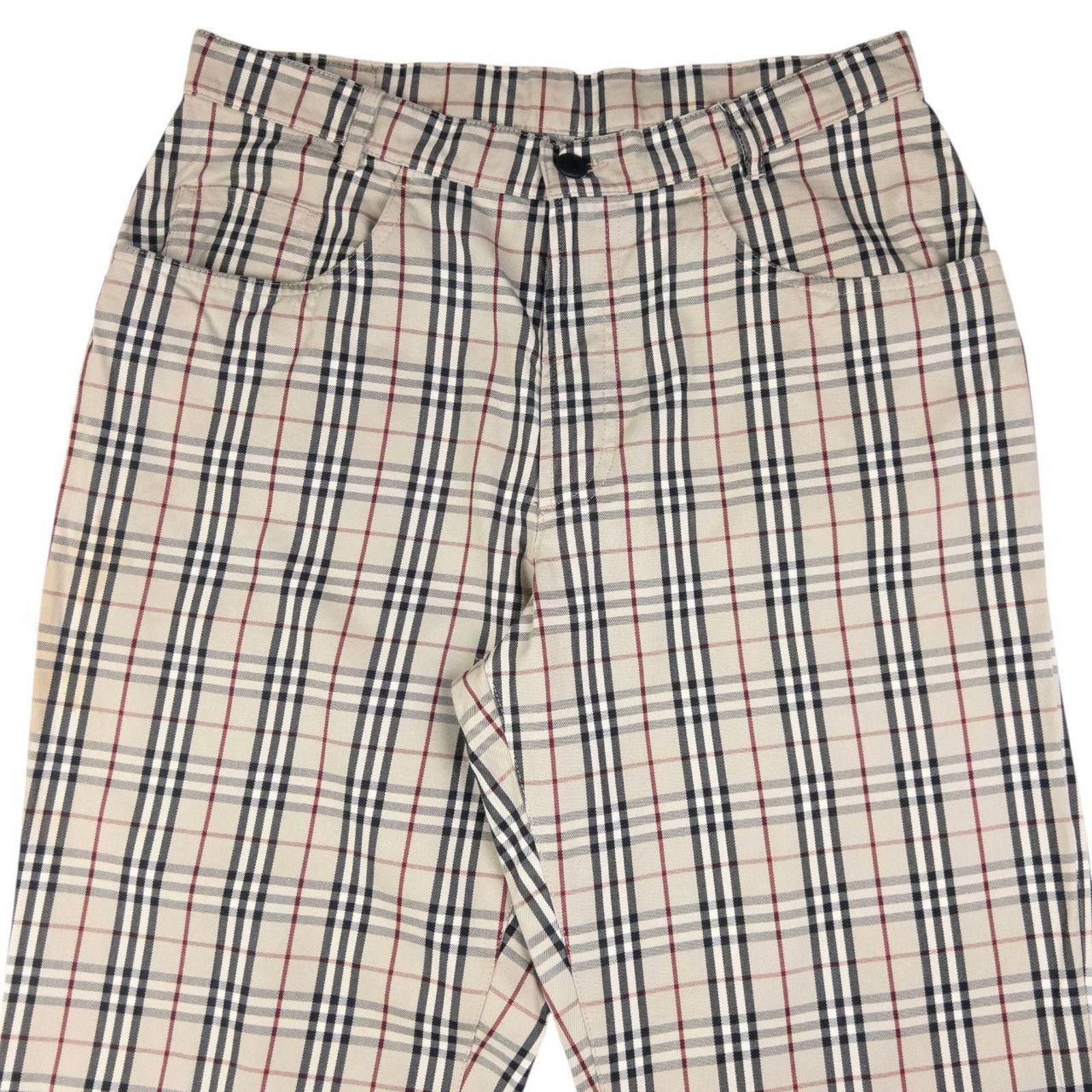 Burberry Vintage Burberry Nova Check Trousers Size W31 Size US 31 - 4 Thumbnail