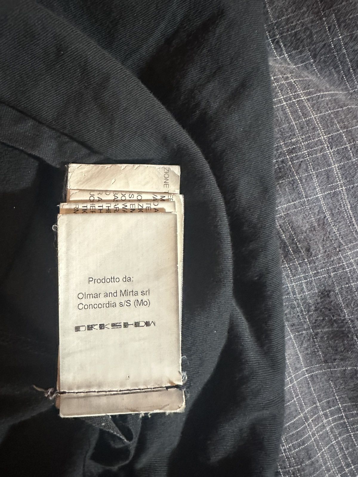 Rick Owens Rick Owens DRKSHDW long sleeve Size US S / EU 44-46 / 1 - 6 Thumbnail