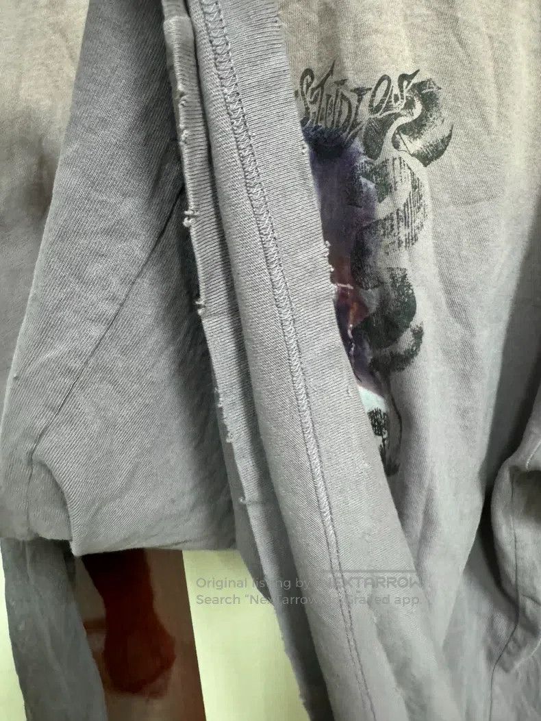 Acne Studios Acne Studios Purple Poodle Fake Two-Piece Long Sleeve Swea Size US L / EU 52-54 / 3 - 7 Thumbnail