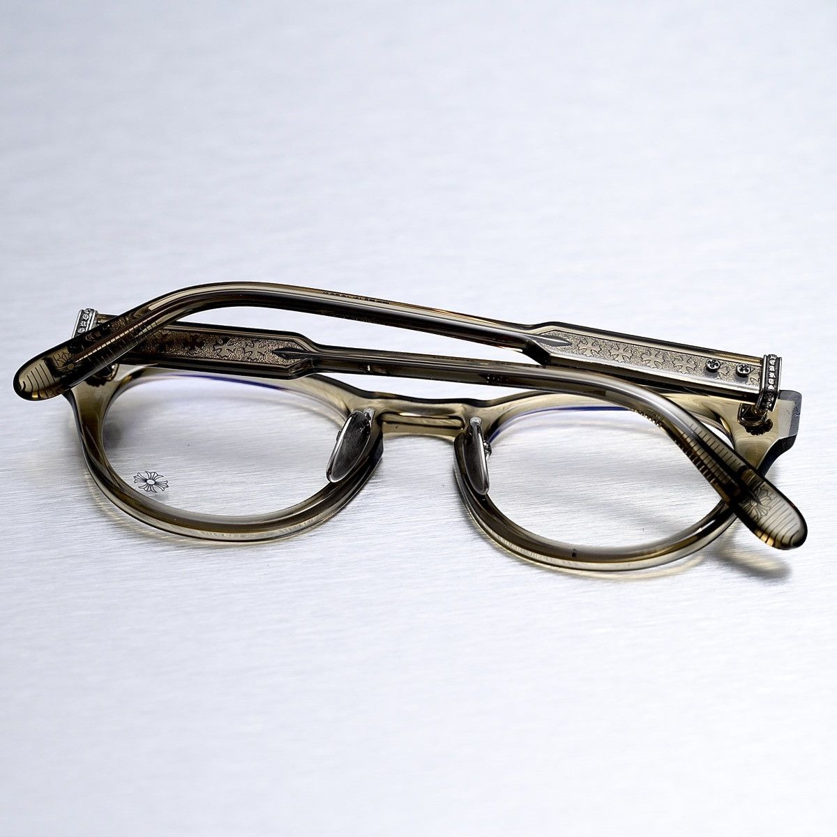 Chrome Hearts CHROME HEARTS DINGALONGLINGLONG ARMY GLASSES Size ONE SIZE - 8 Thumbnail