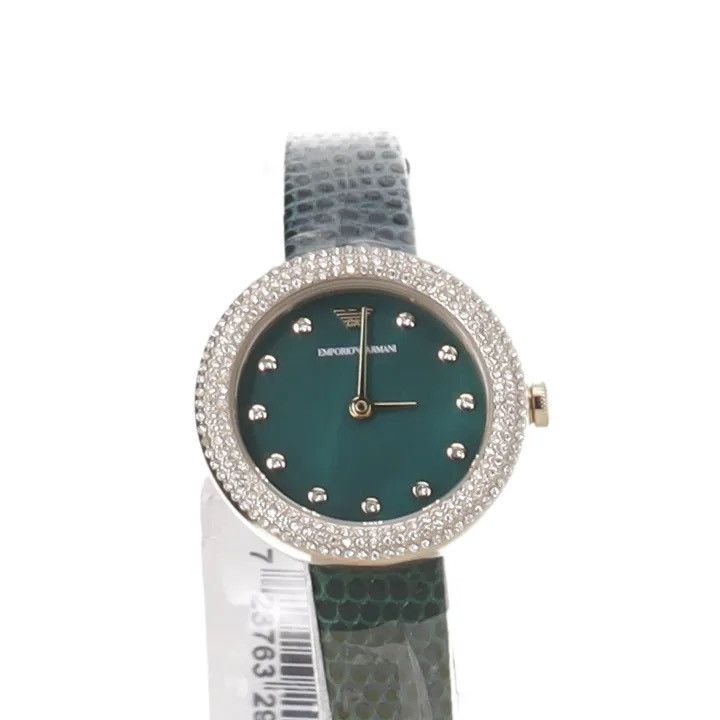 Emporio Armani emporio armani green watch yq Size ONE SIZE - 1 Thumbnail