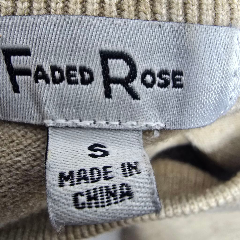 The Unbranded Brand Kids Faded Rose Beige Teddy Bear Crew Neck Sweater S Size S / US 4 / IT 40 - 7 Thumbnail